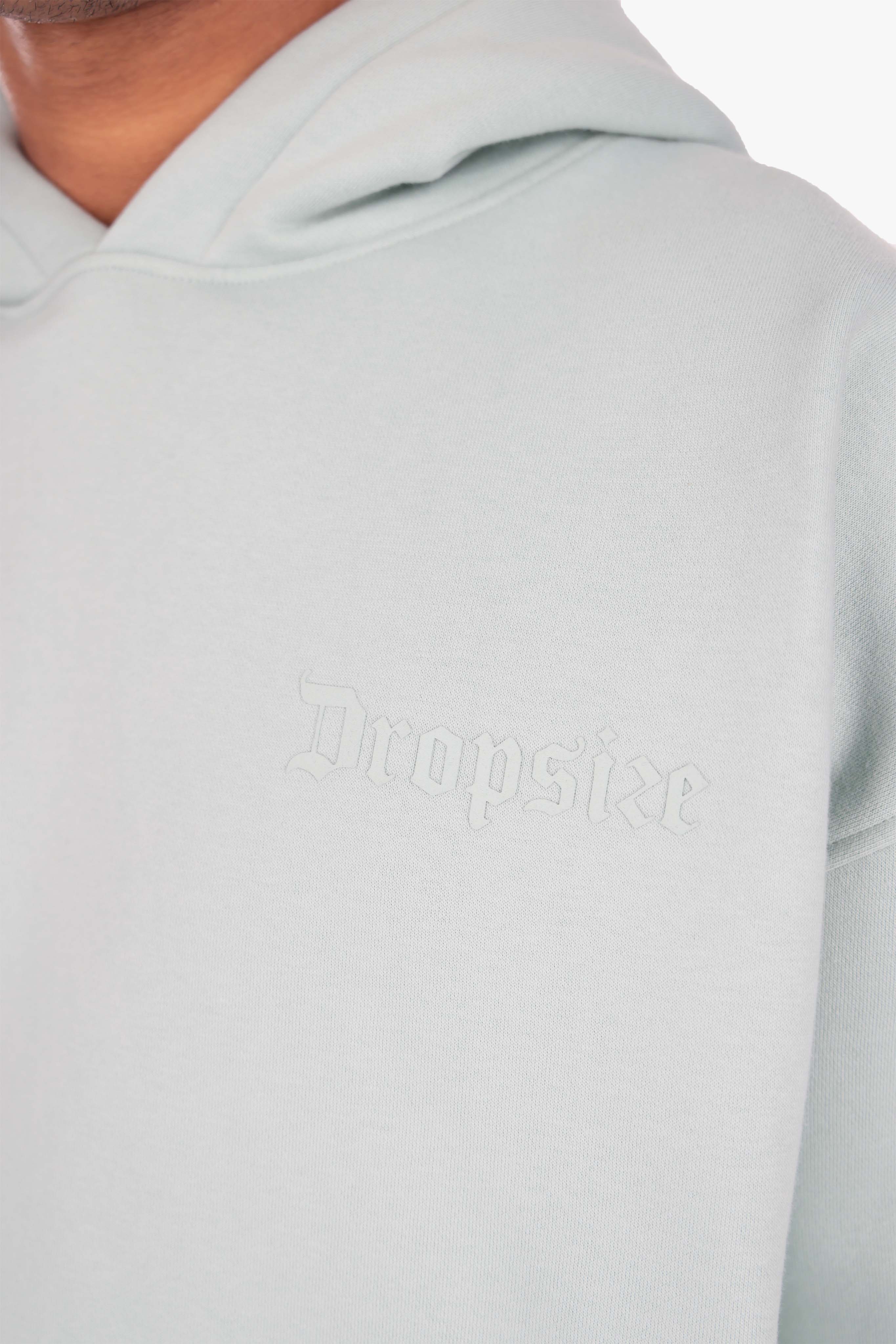 HEAVY OVERSIZE HD LOGO HOODIE  HARBOR