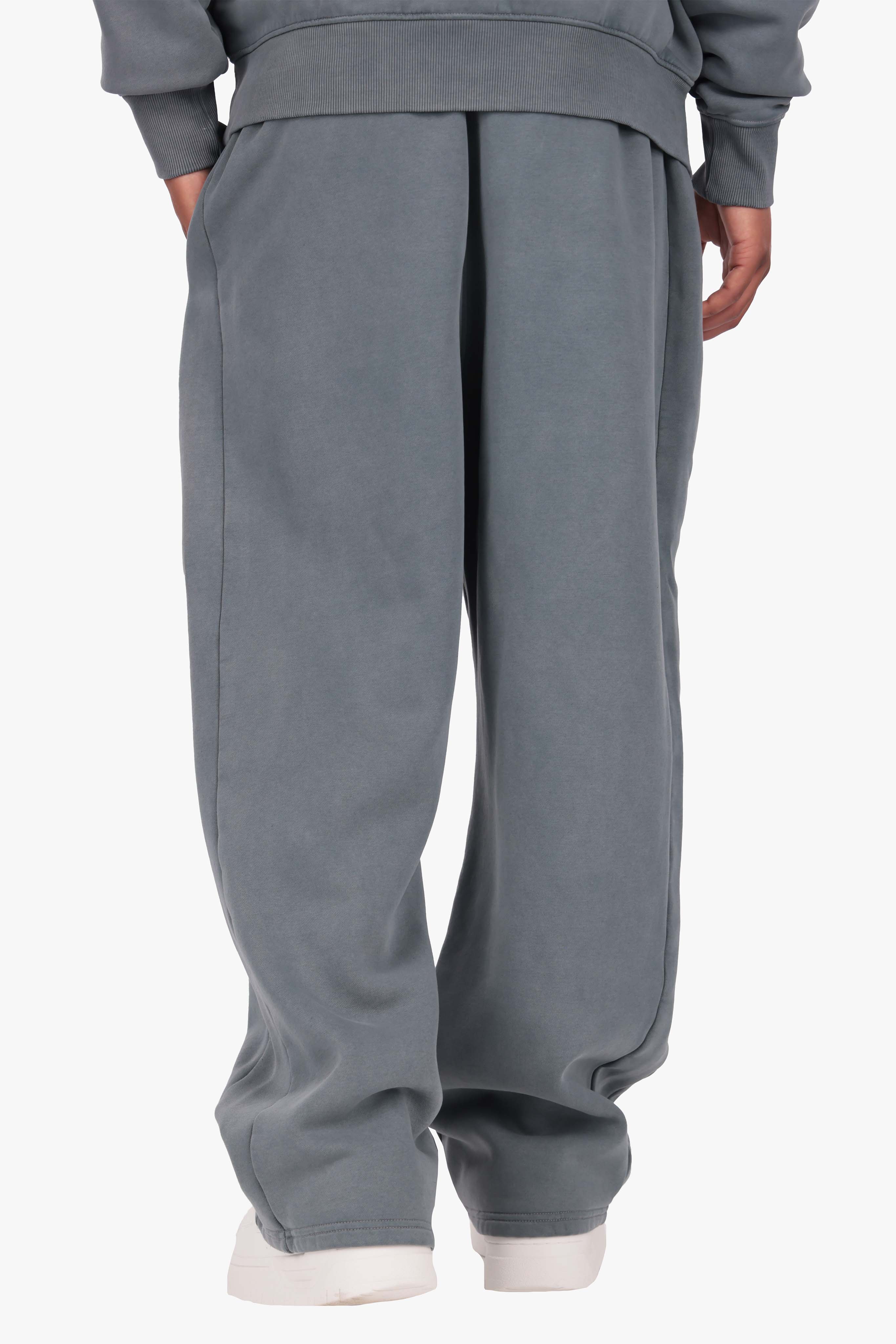 HD OPEN LEG JOGGER WASHED GREY