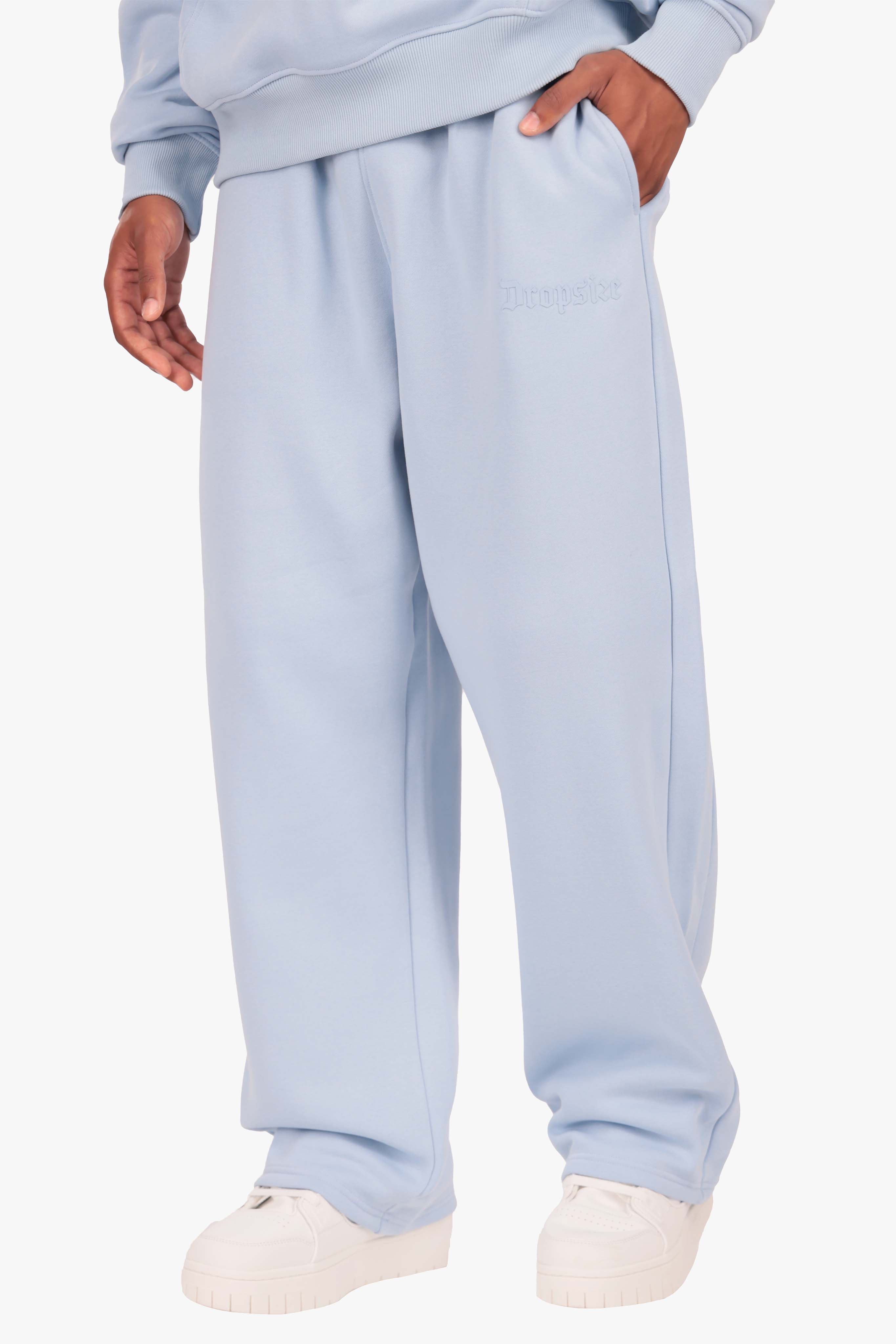 HD OPEN LEG JOGGER BABY BLUE