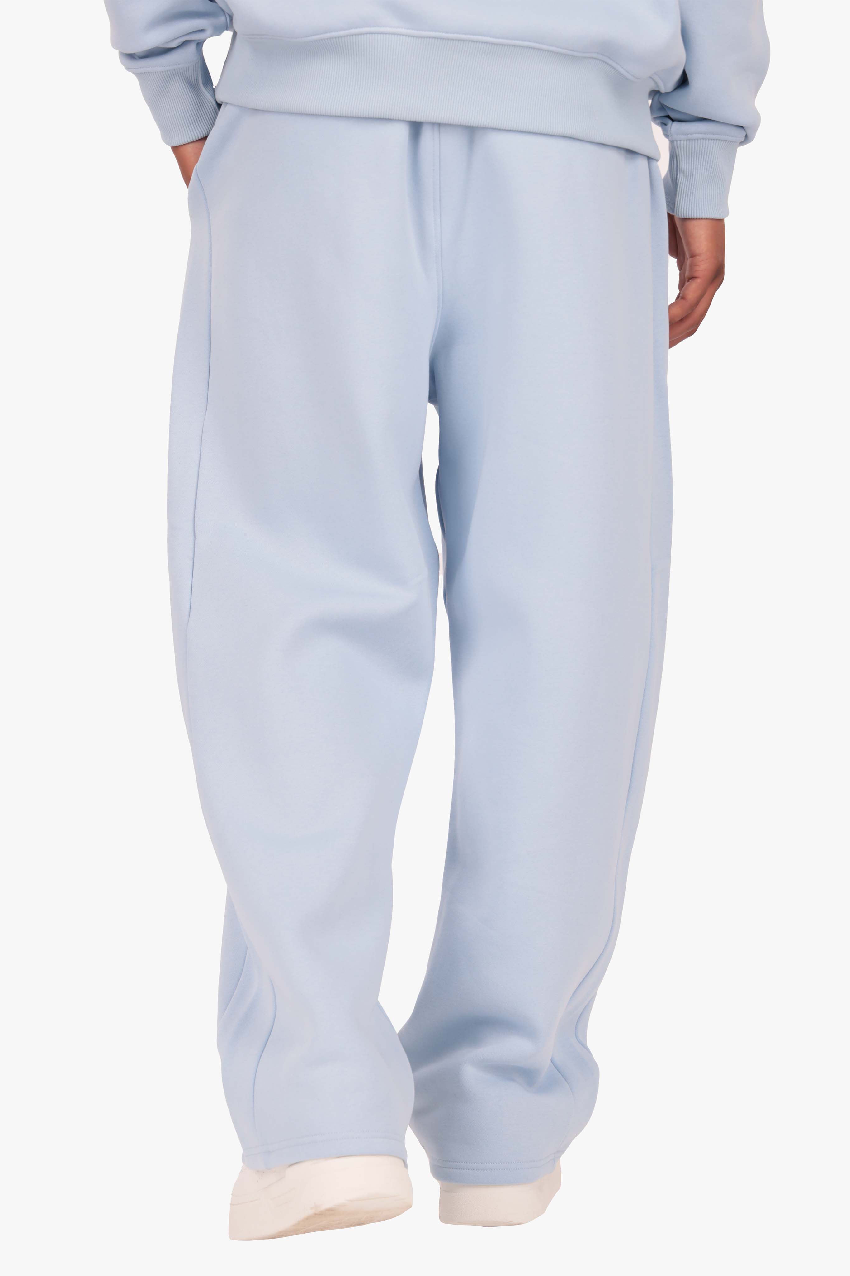 HD OPEN LEG JOGGER BABY BLUE