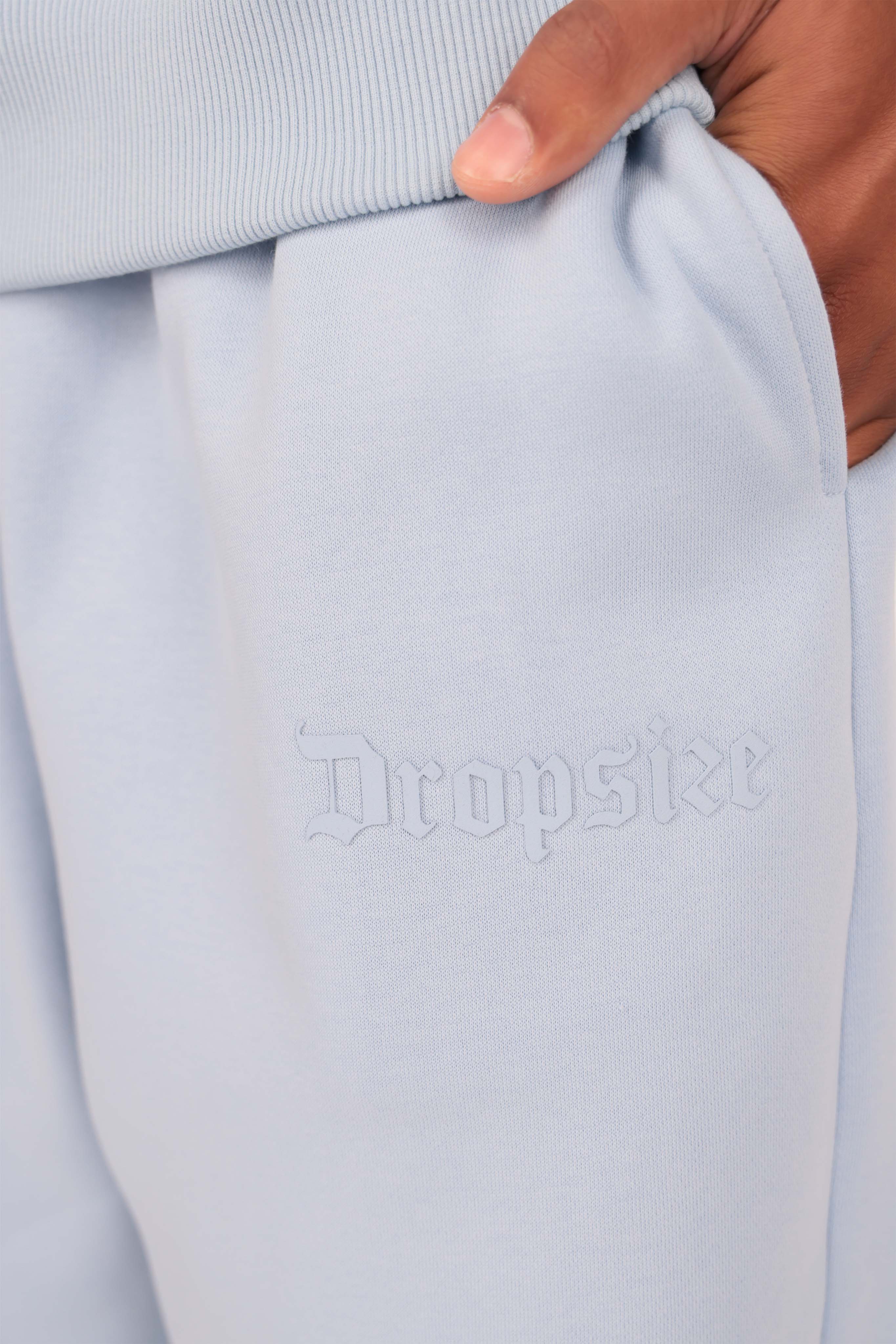 HD OPEN LEG JOGGER BABY BLUE