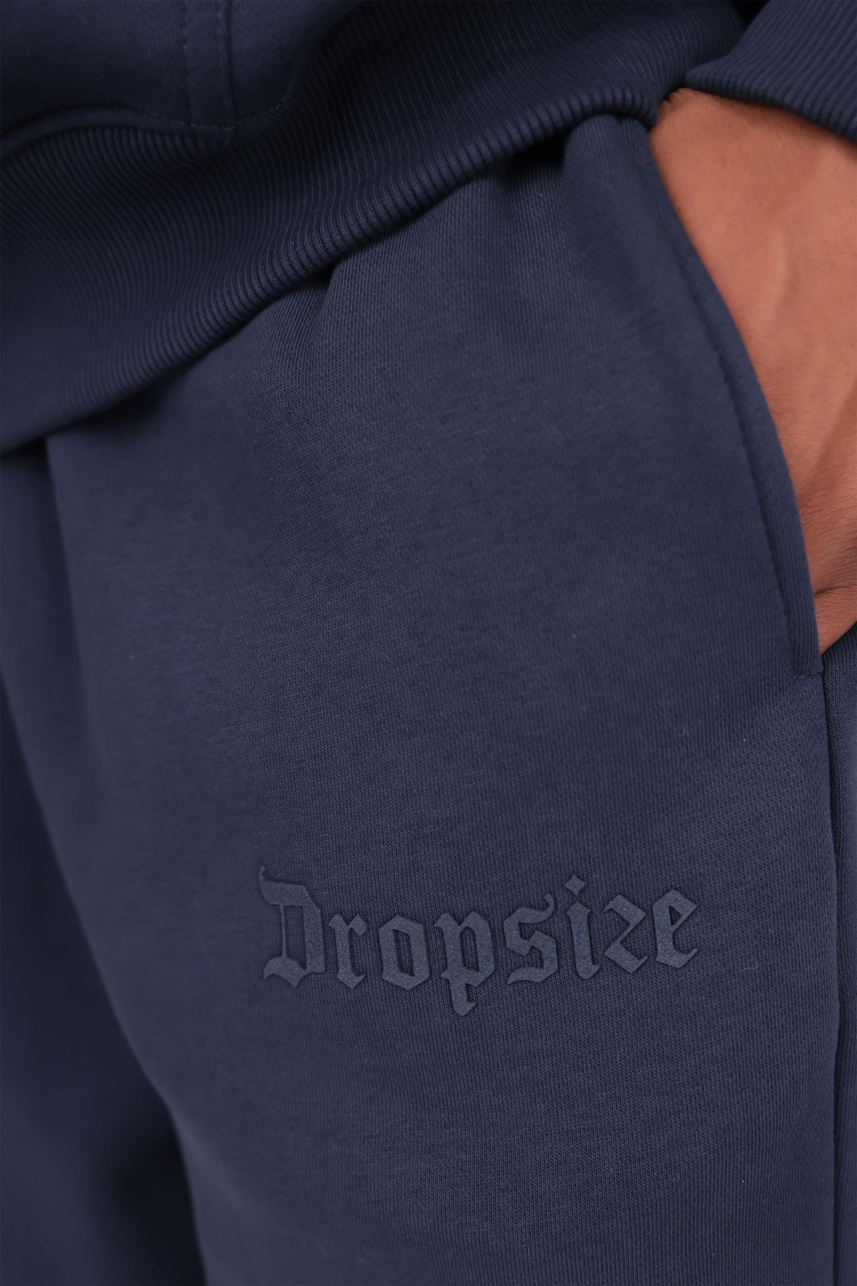 HD LOGO OPEN LEG JOGGER SPACE BLUE