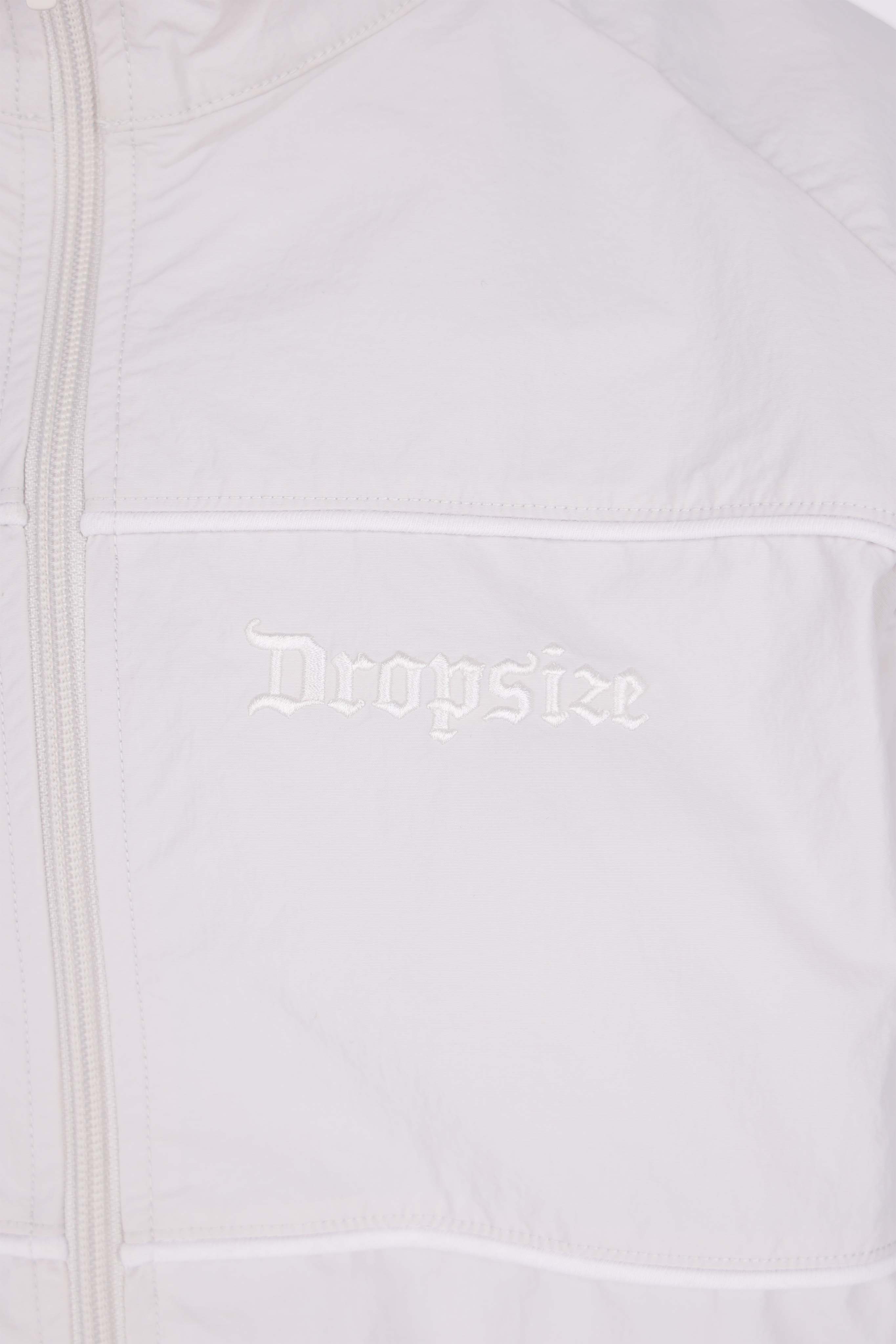 DROPSIZE STRIPE TRACK JACKET LIGHT GREY