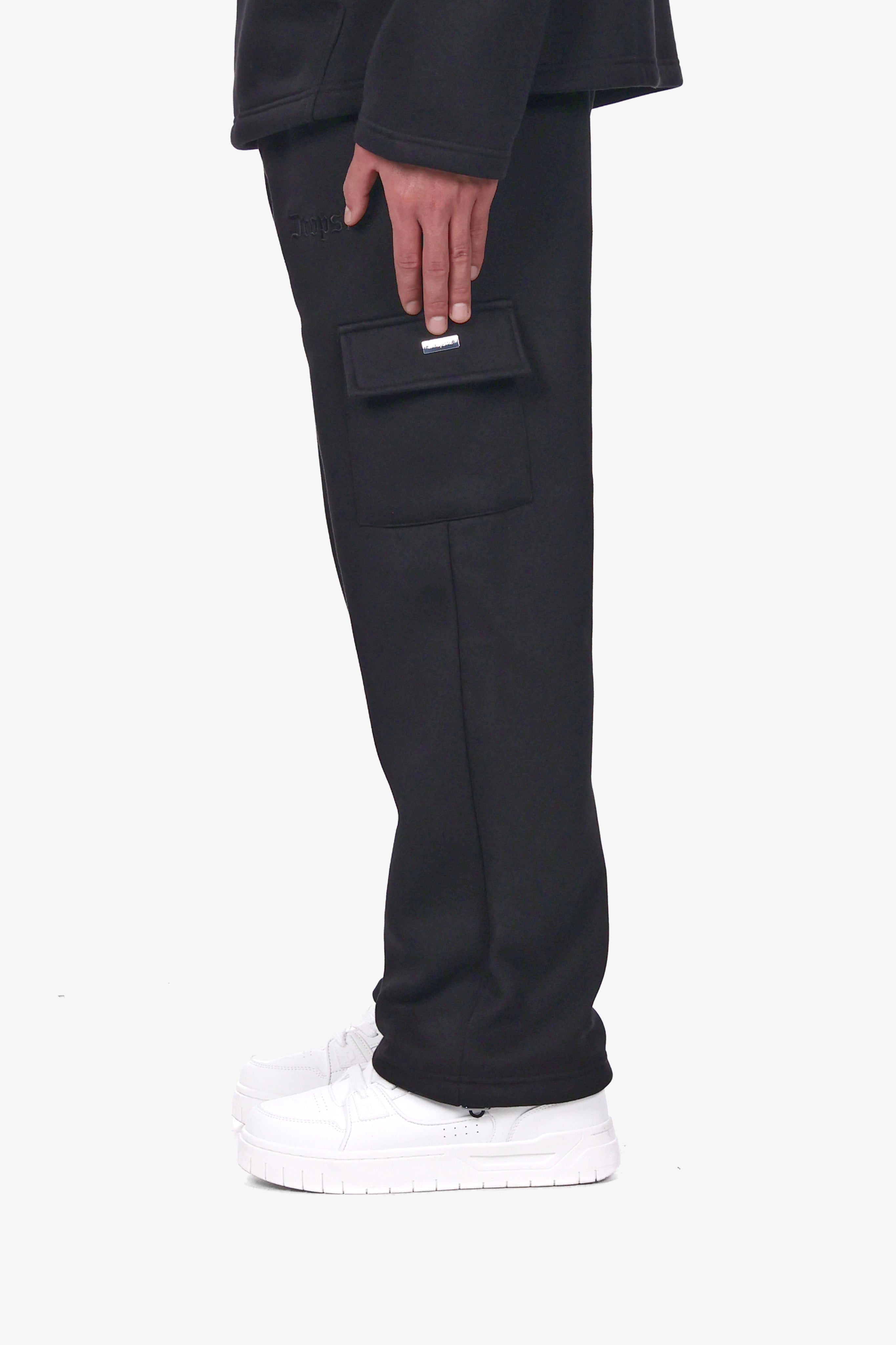 SINGLE POCKET CARGO BLACK