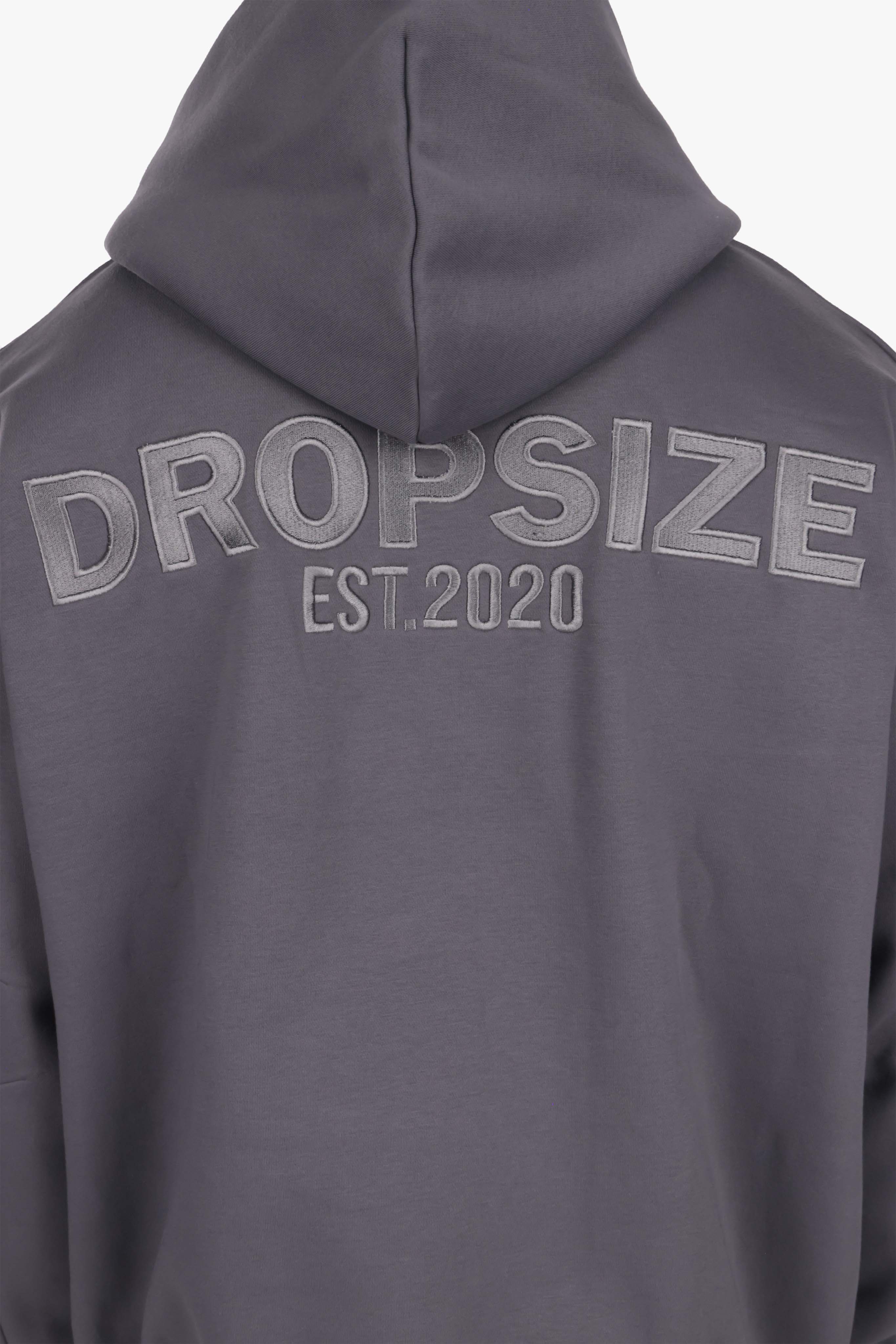 HEAVY OVERSIZE HD PRINT STEEL GREY