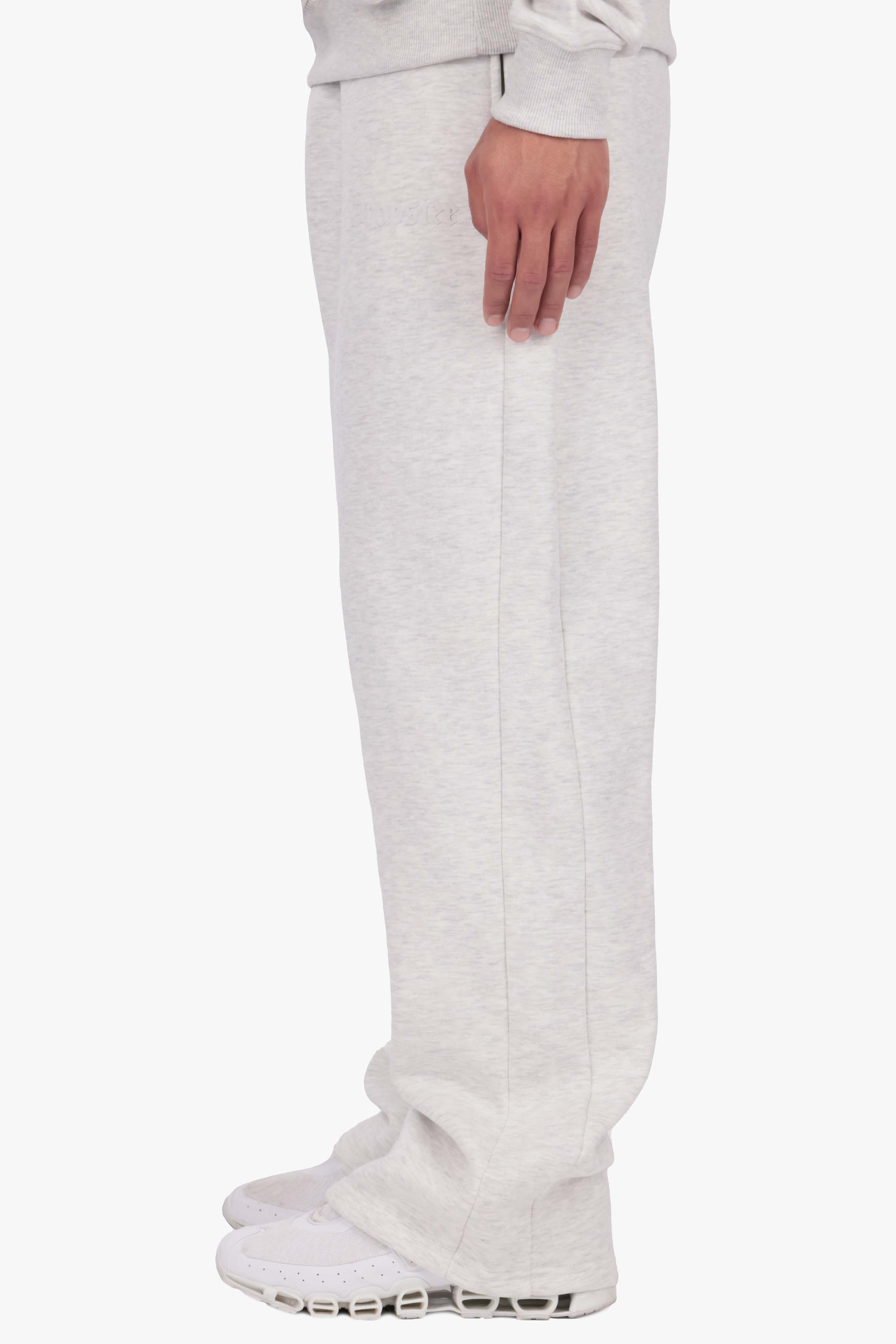 HD OPEN LEG JOGGER GREY MELANGE