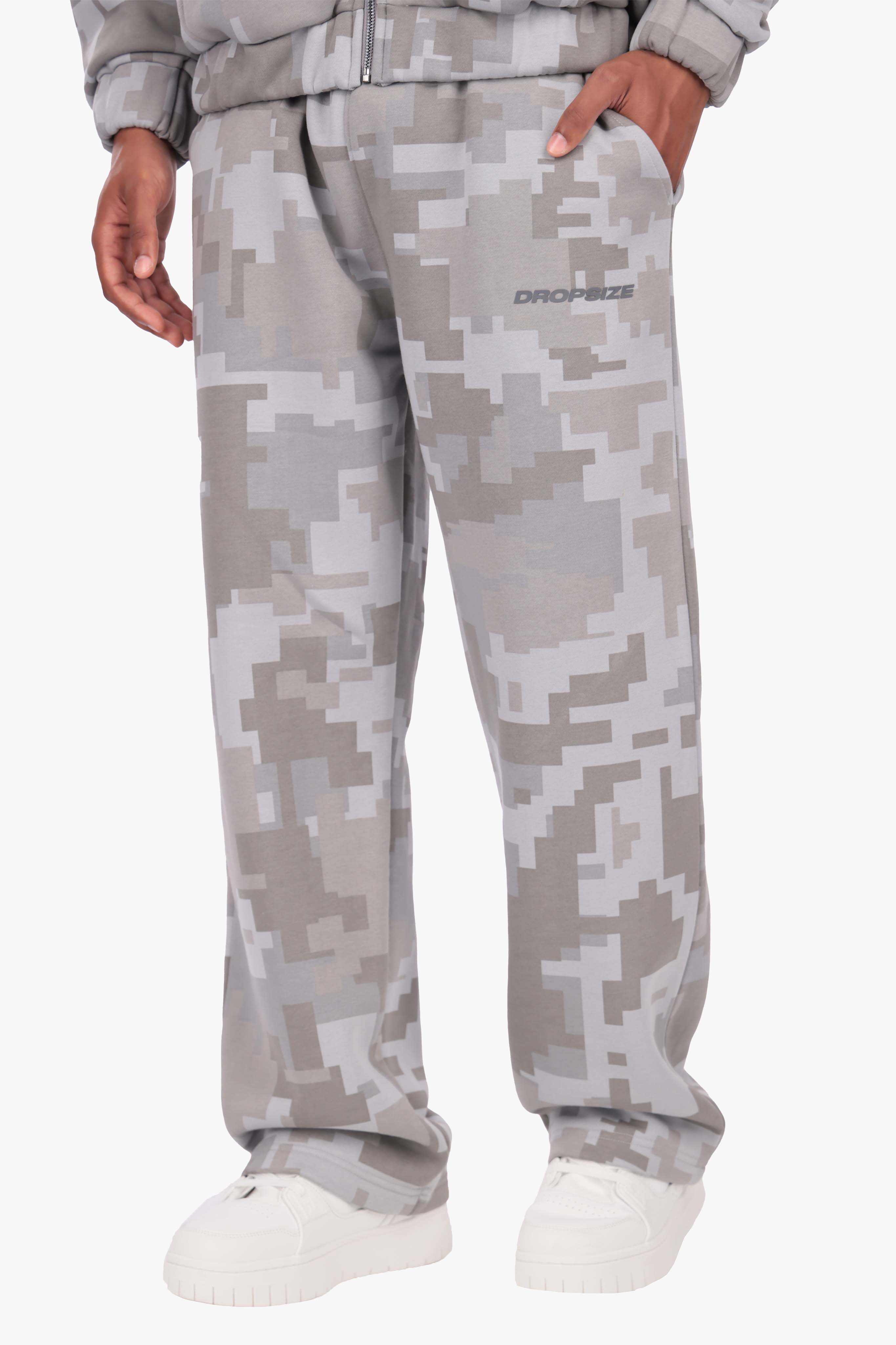 CAMO JOGGER BLACK GREY WASH