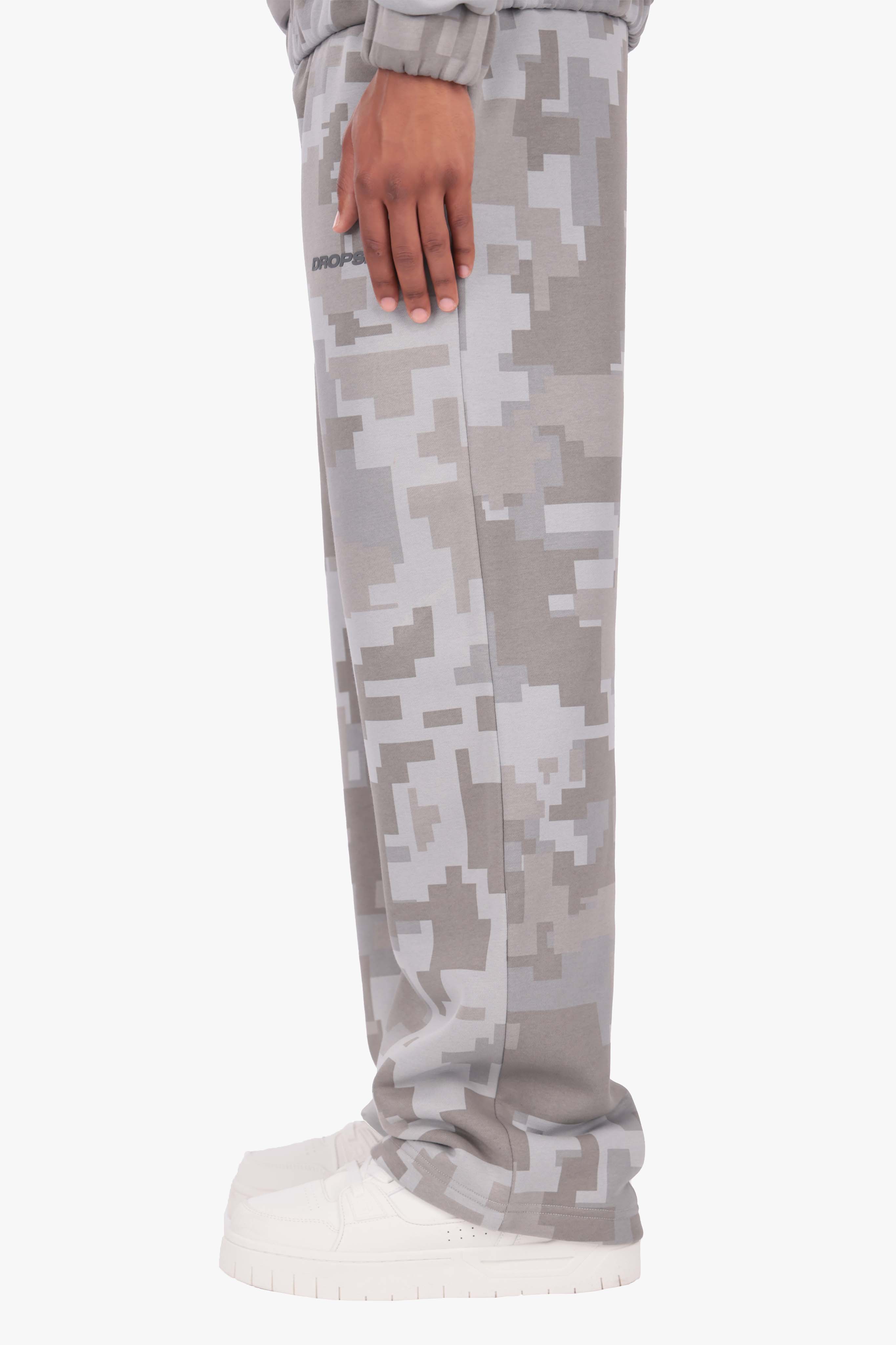CAMO JOGGER BLACK GREY WASH