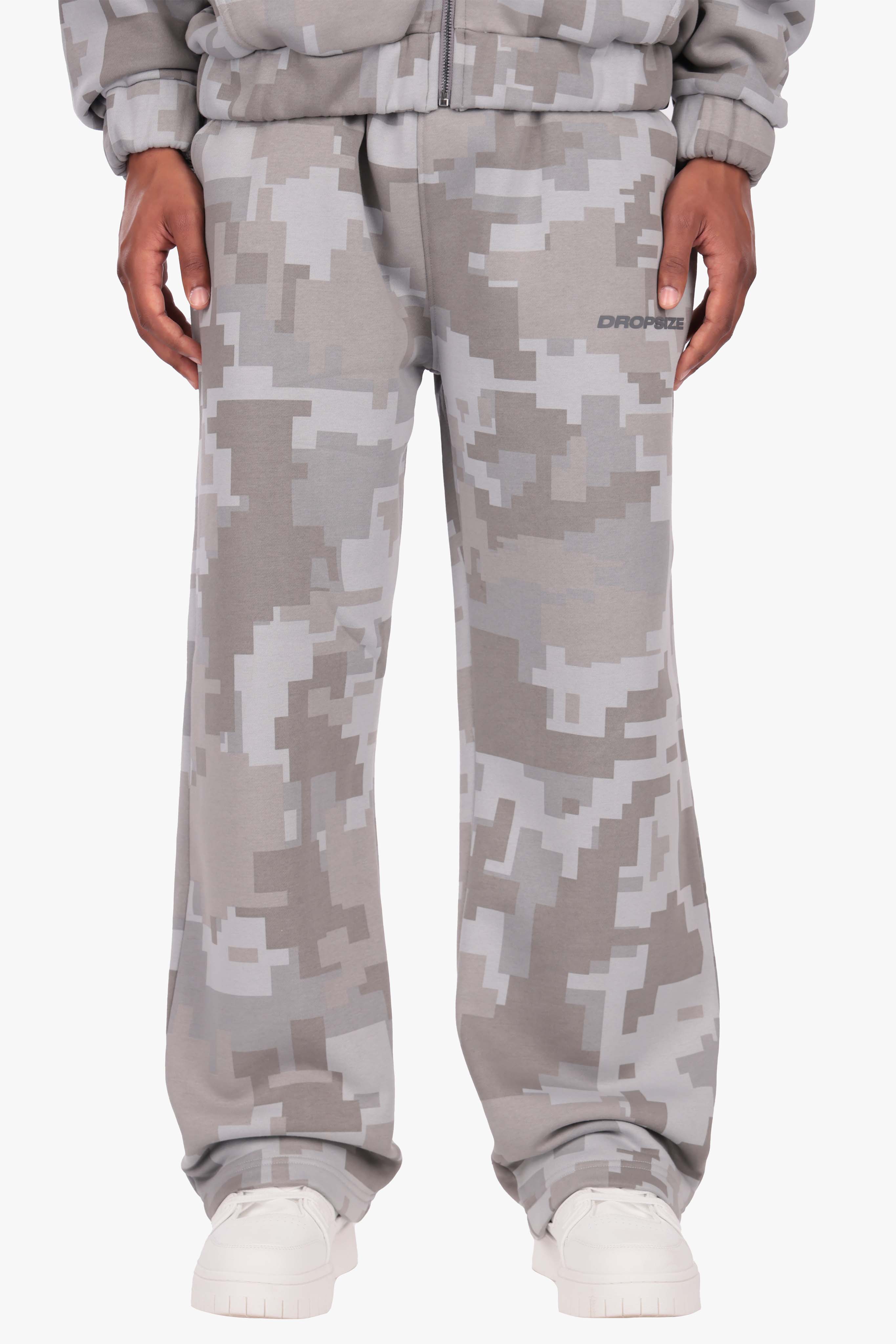 CAMO JOGGER BLACK GREY WASH
