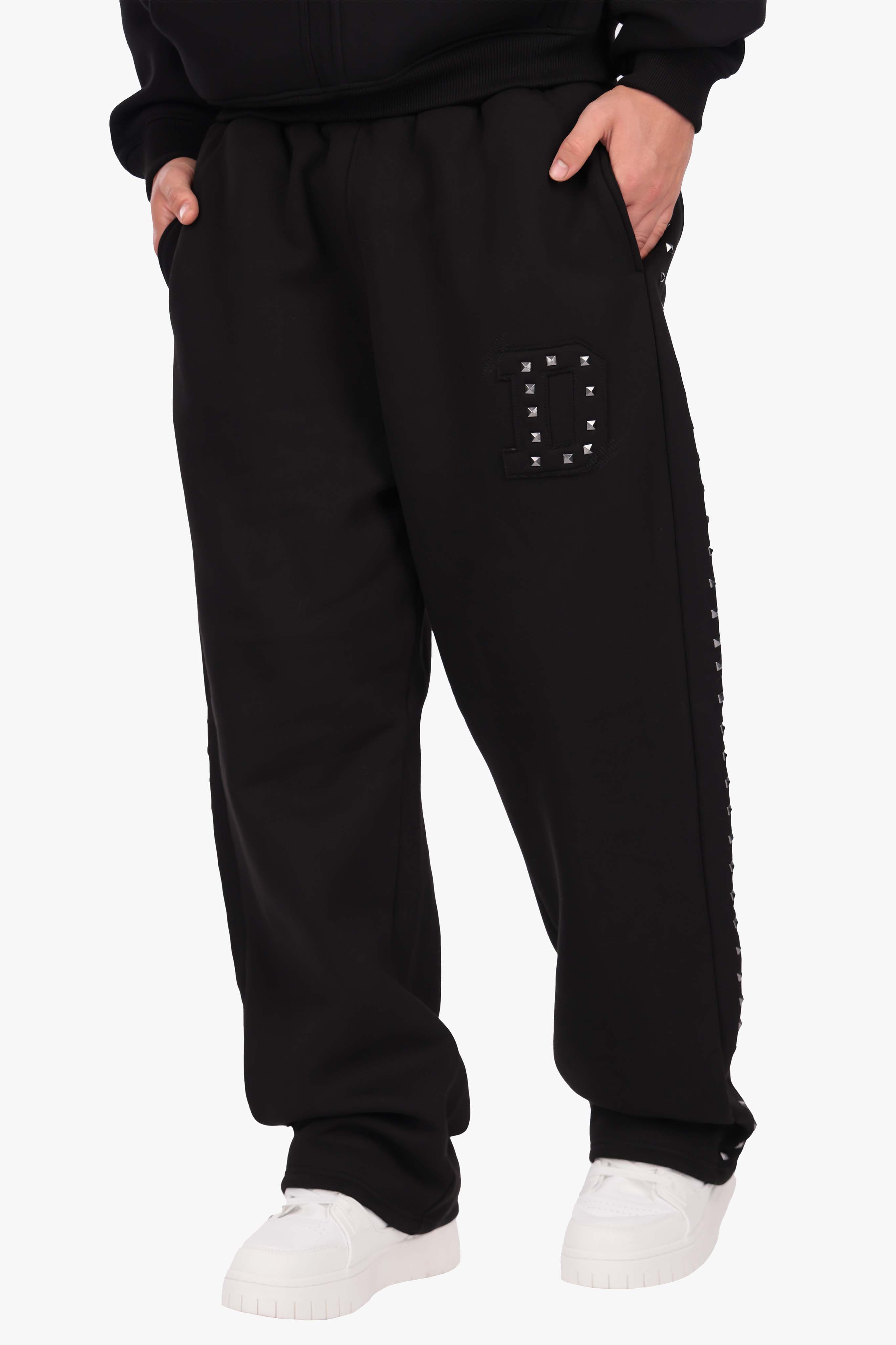 DOUBLE POCKET JOGGER ACID BLACK