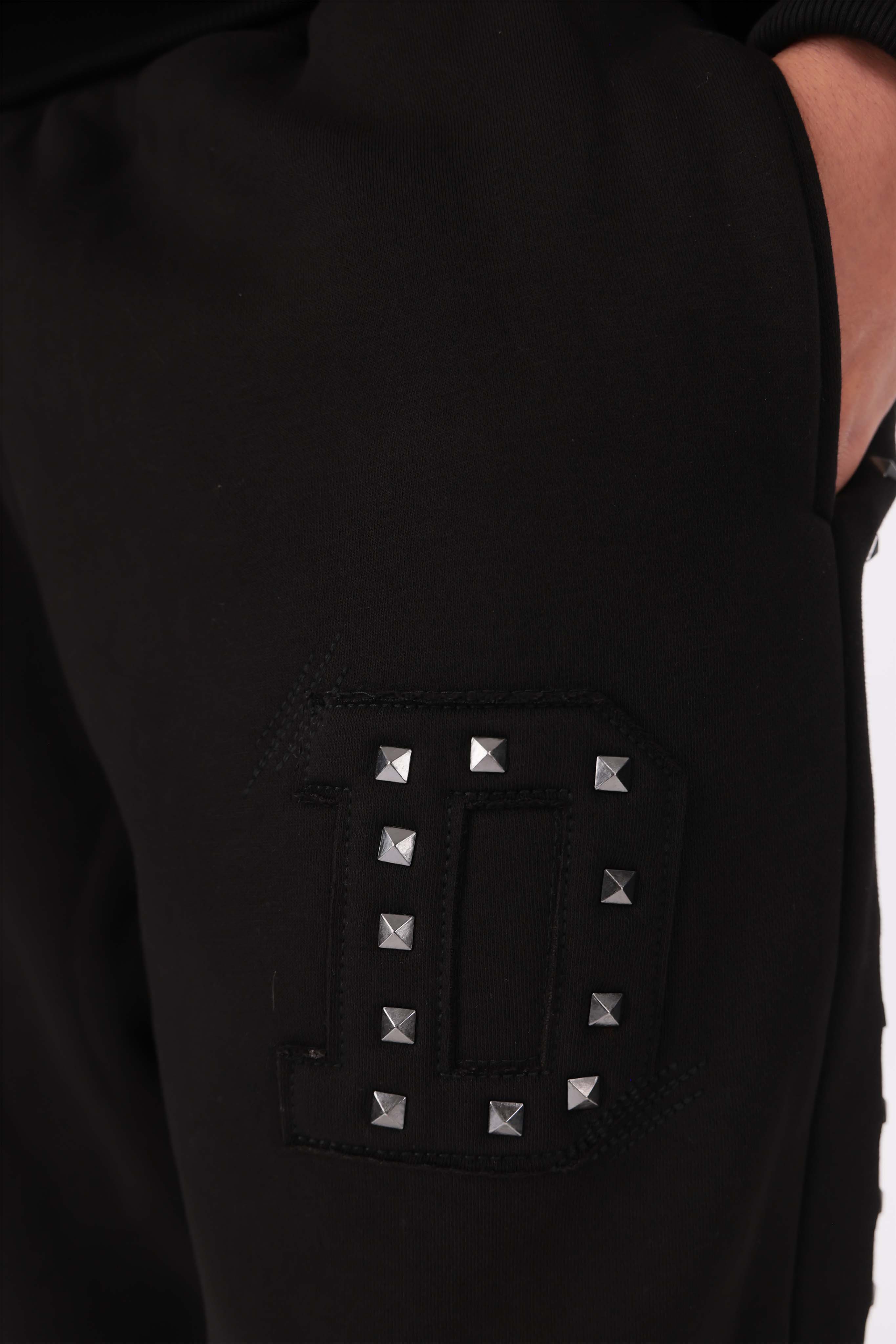 DOUBLE POCKET JOGGER ACID BLACK