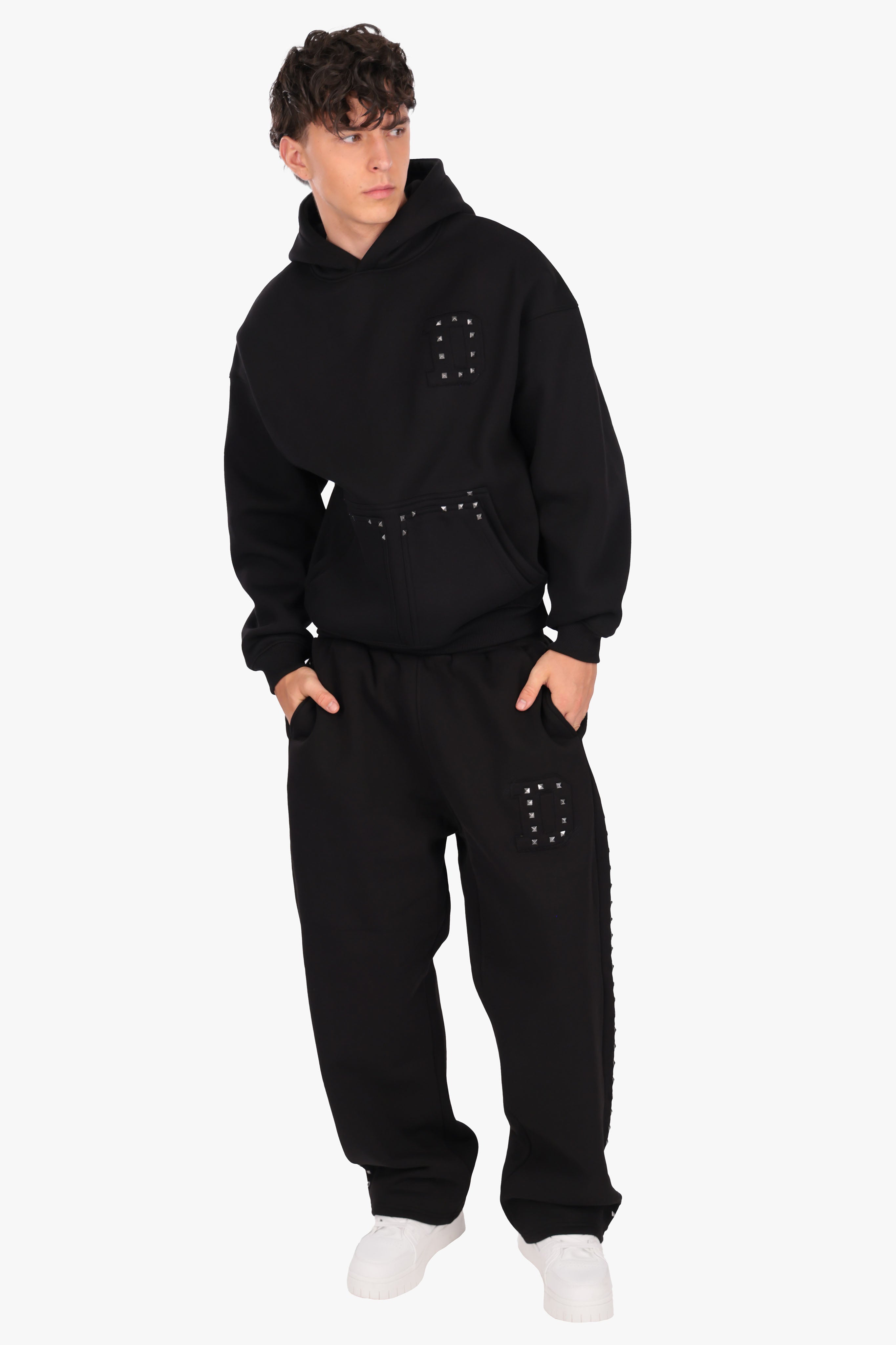 DOUBLE POCKET JOGGER ACID BLACK