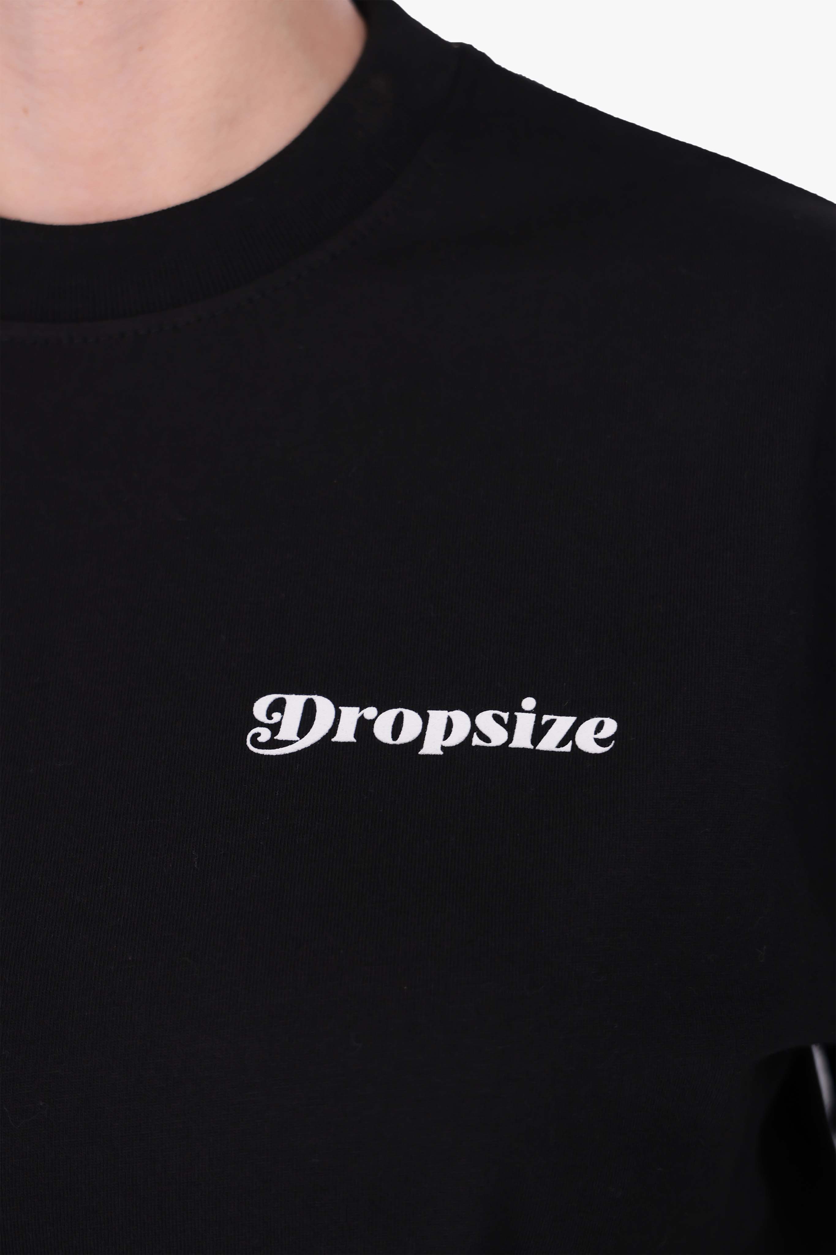 HEAVY OVERSIZE LADIES REALITY T-SHIRT BLACK