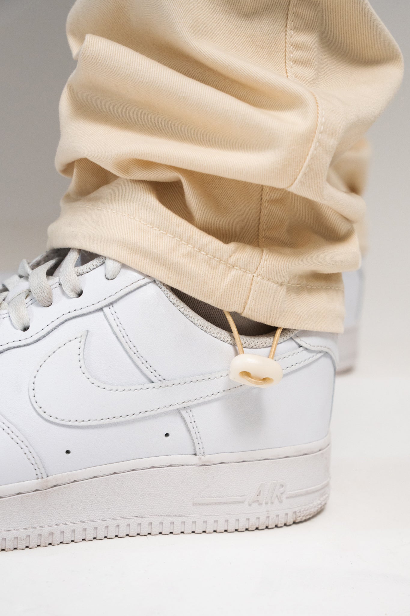 DOUBLE POCKET CARGO PANTS BEIGE