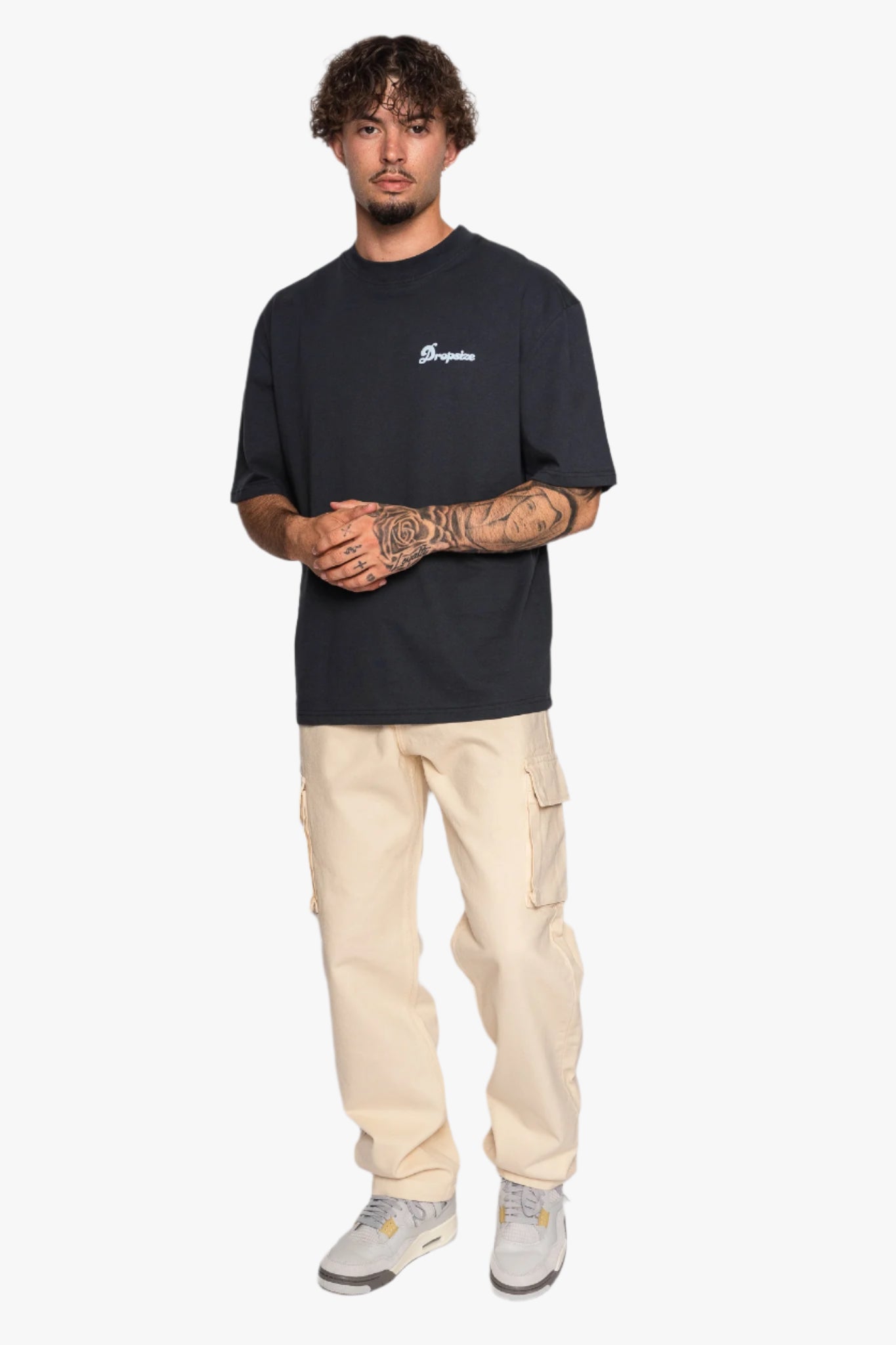 V2 CARGO JEANS SINGLE POCKET BEIGE
