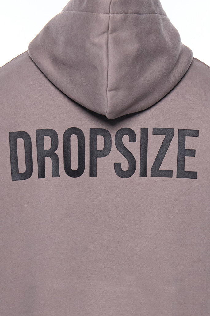 HEAVY OVERSIZE HD PRINT HOODIE DRIFTWOOD