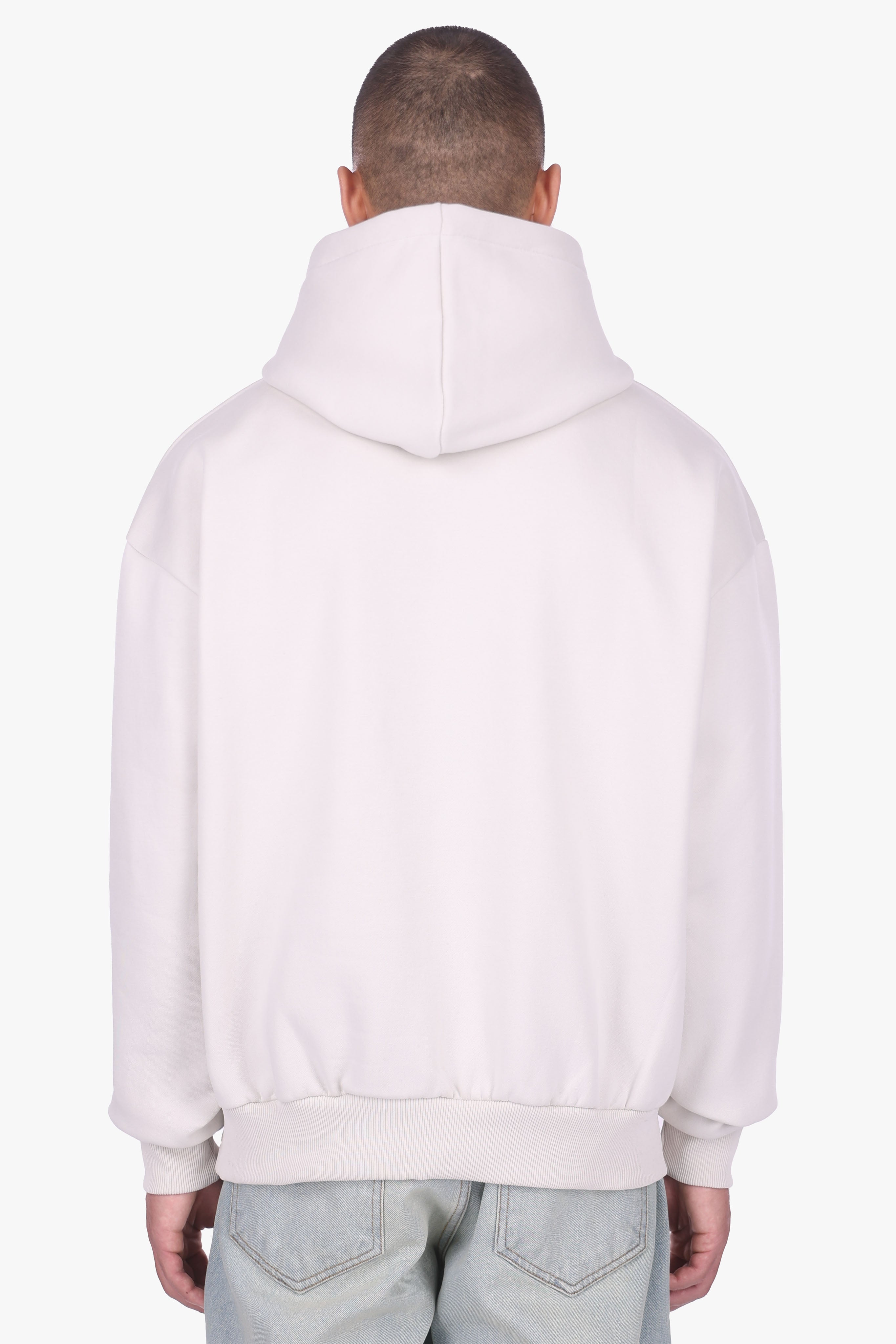 HEAVY OVERSIZE EMBO LIGHT GREY