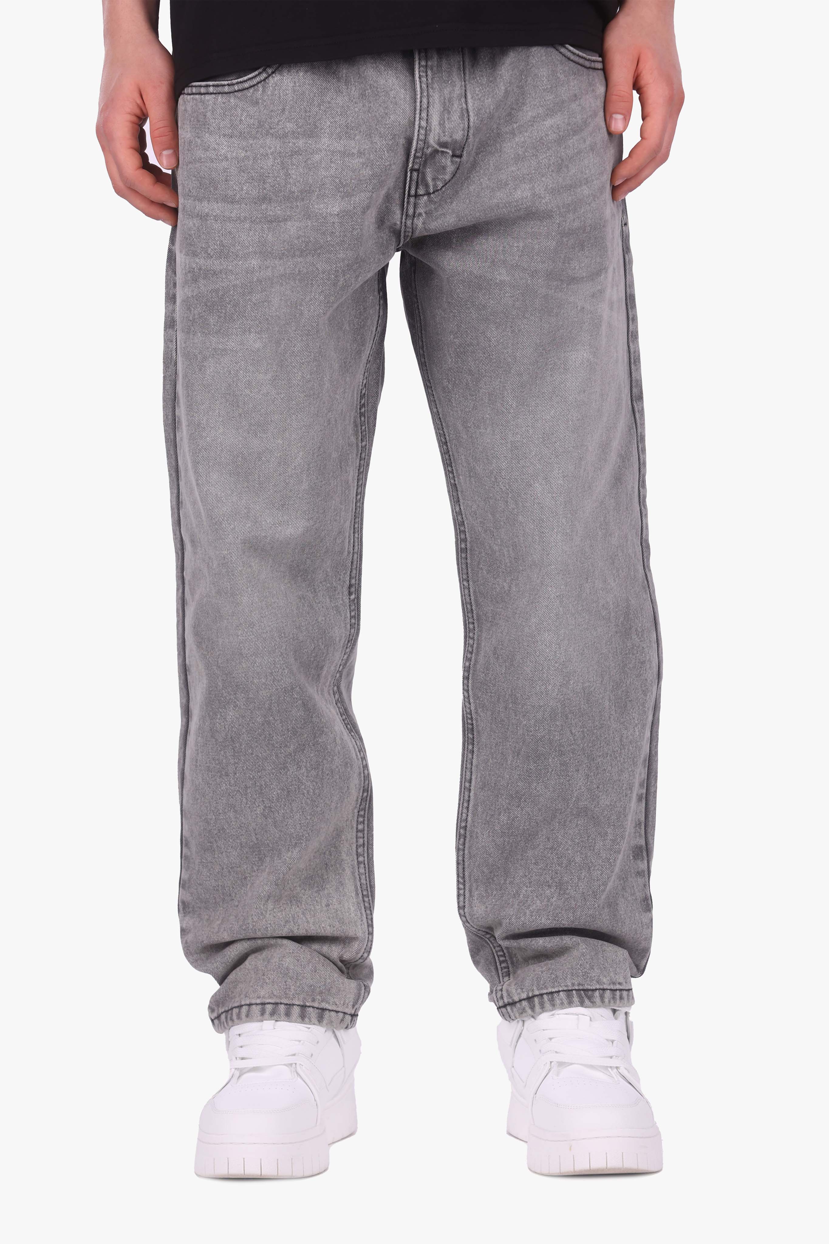 LOOSE FIT JEANS ICE GREY