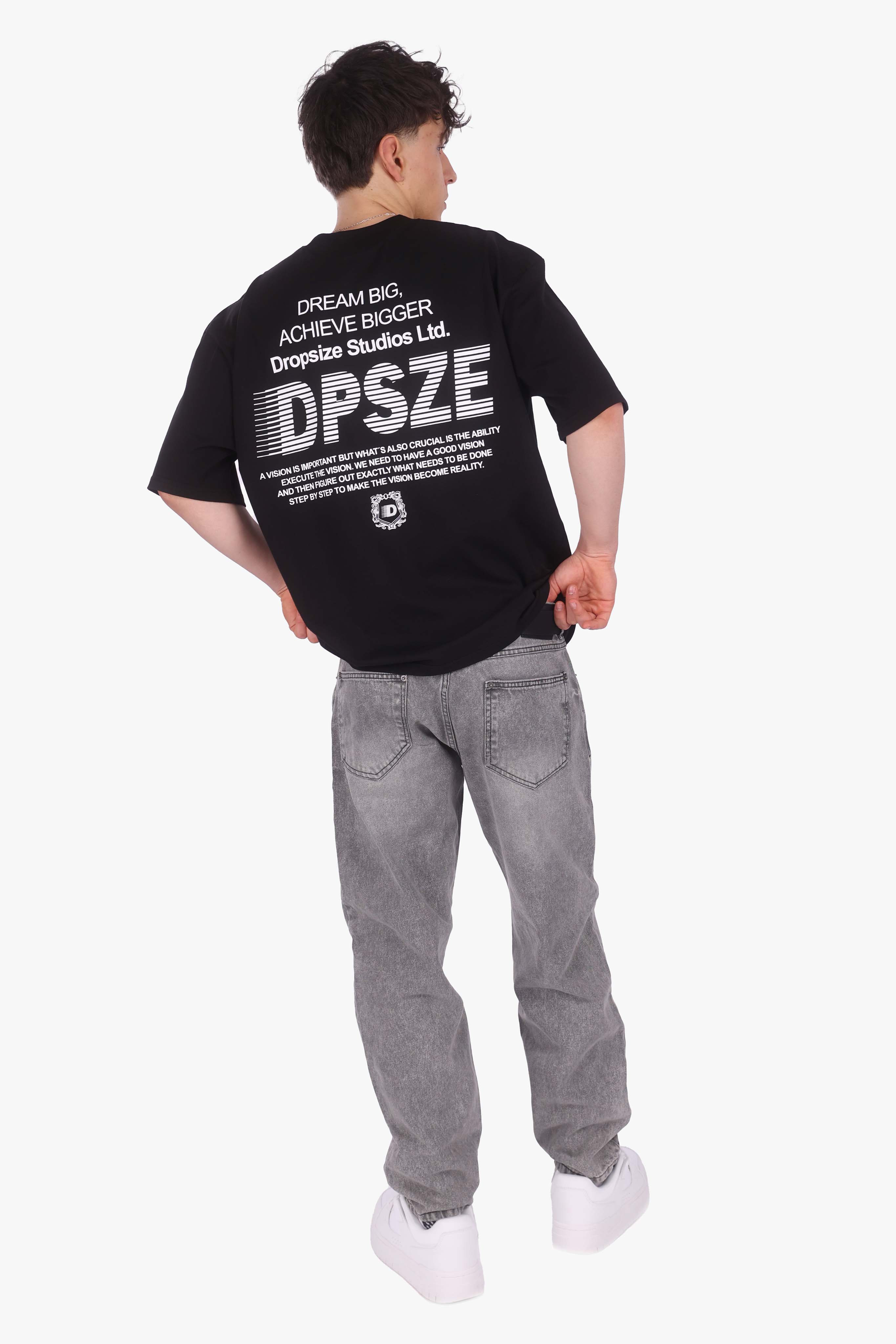 LOOSE FIT JEANS ICE GREY