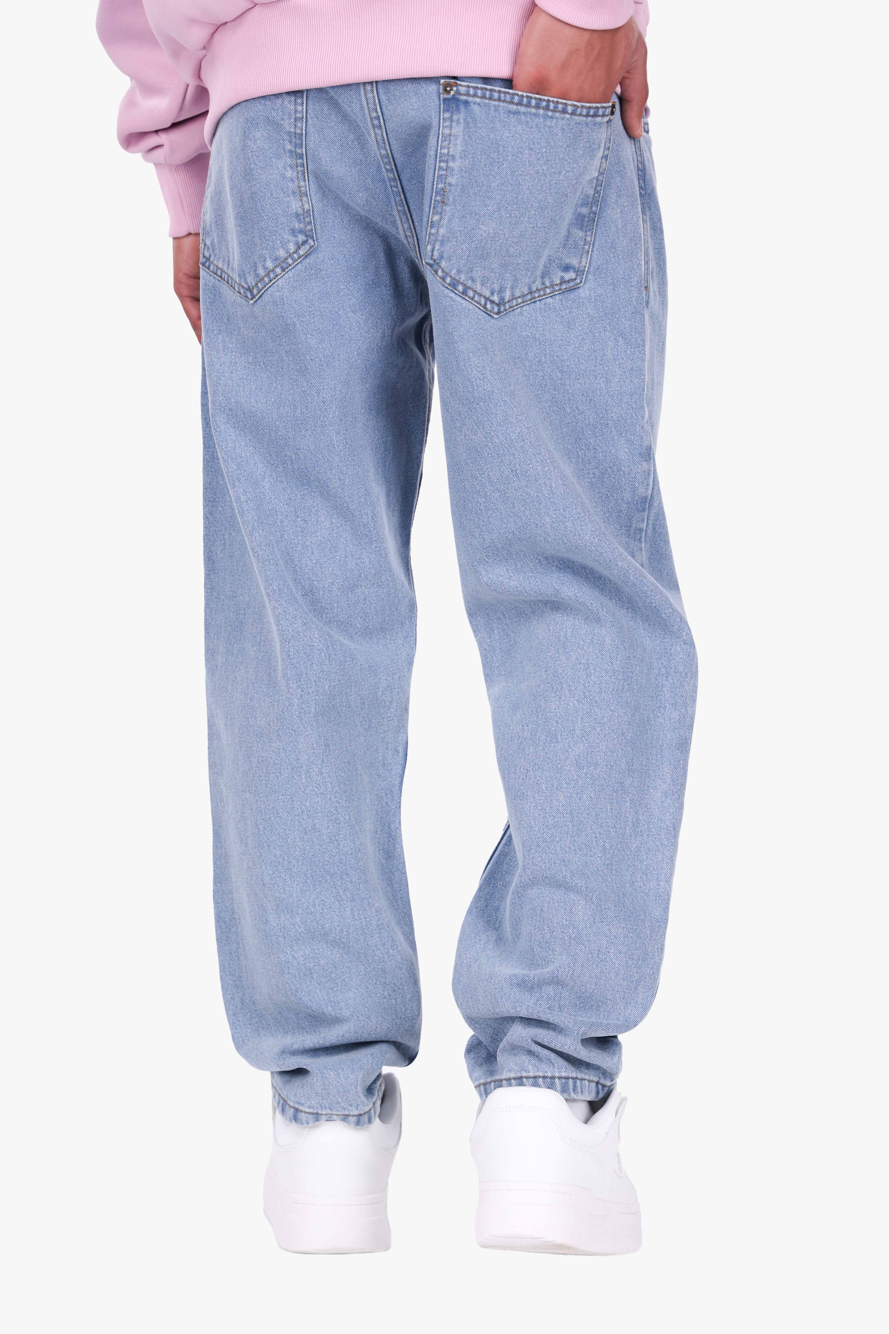 LOOSE FIT JEANS MID BLUE