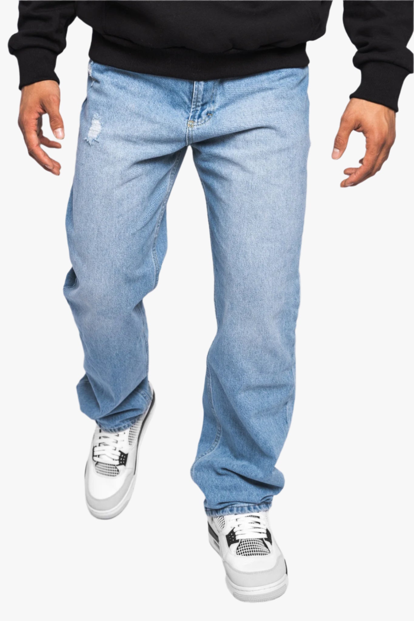 V2 LOOSE FIT JEANS LIGHT BLUE