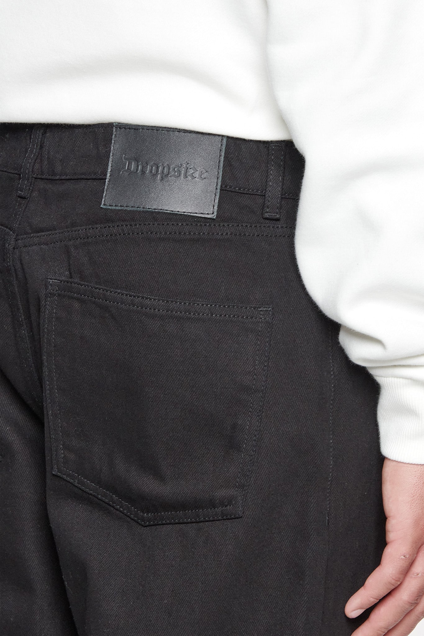 V4 LOOSE FIT JEANS LIGHT BLACK