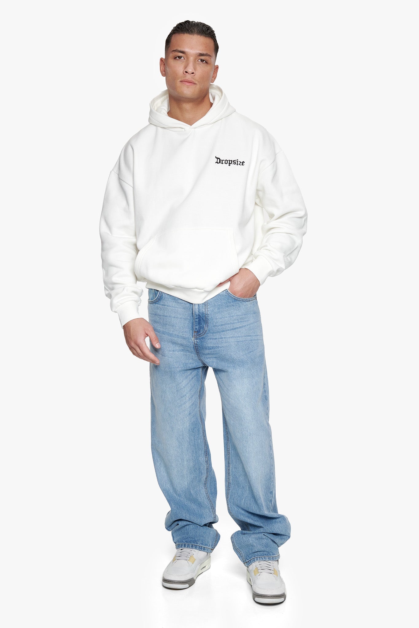 V4 LOOSE FIT JEANS LIGHT MID BLUE