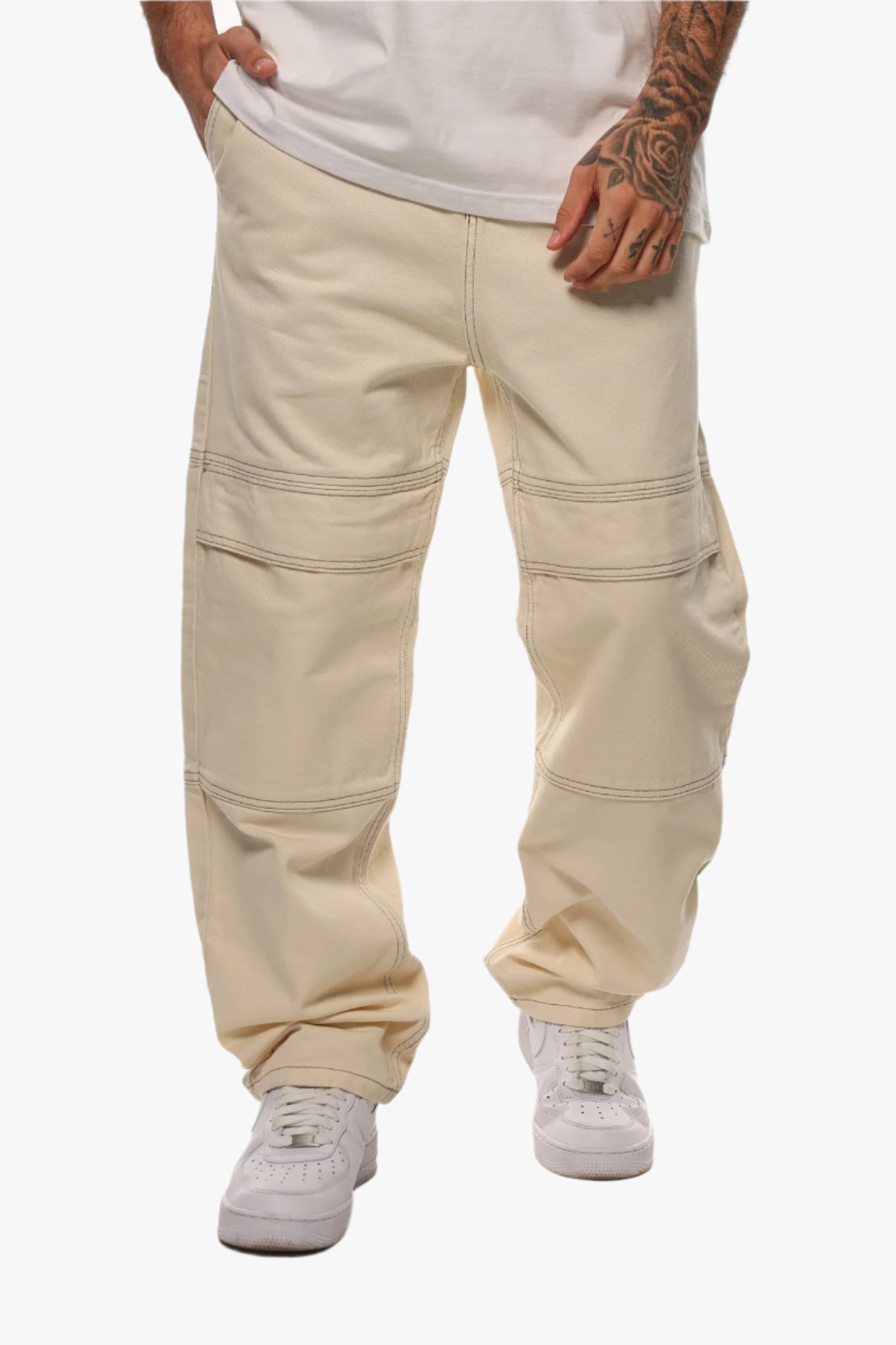 BAGGY PANT CREAM WHITE