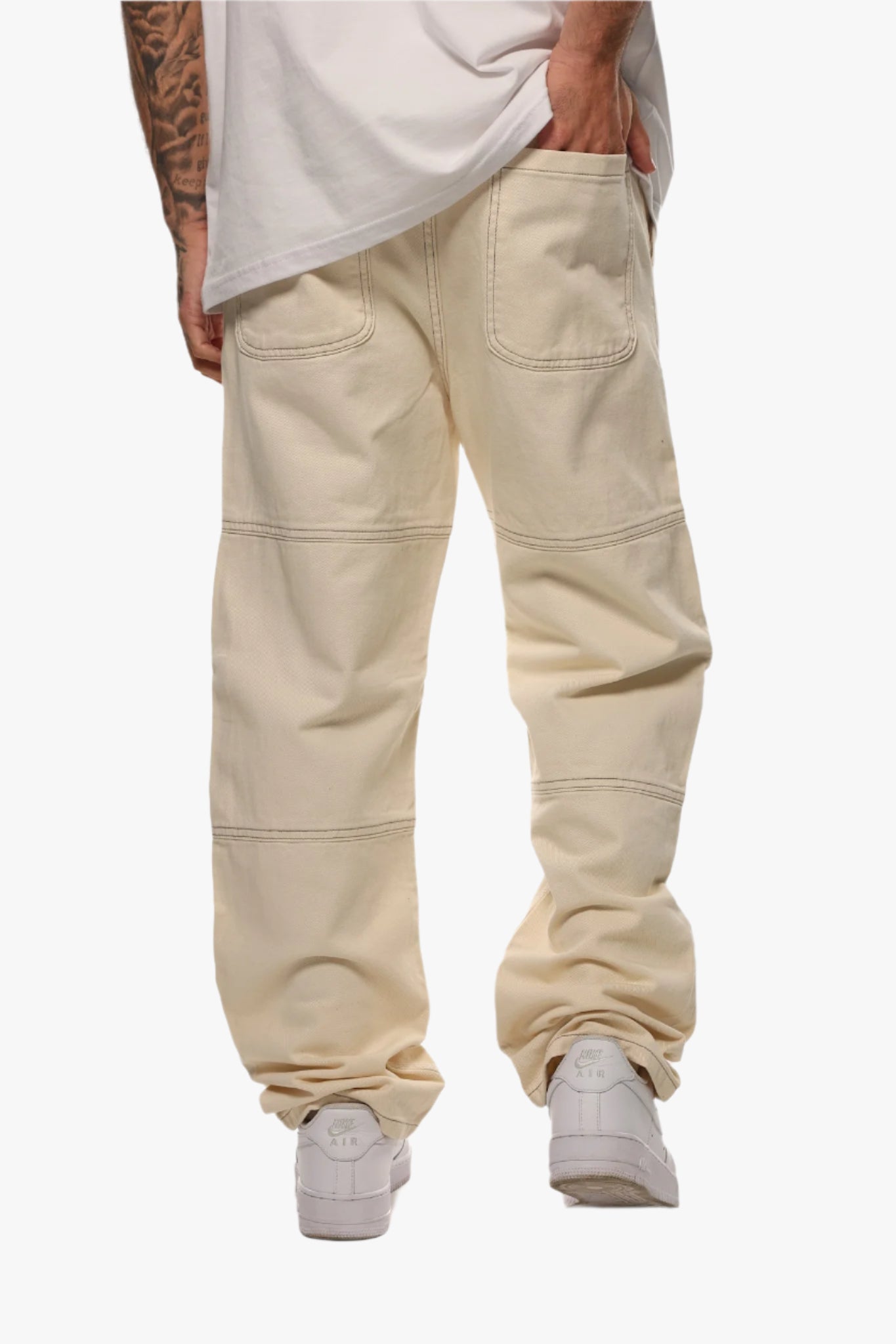 BAGGY PANT CREAM WHITE