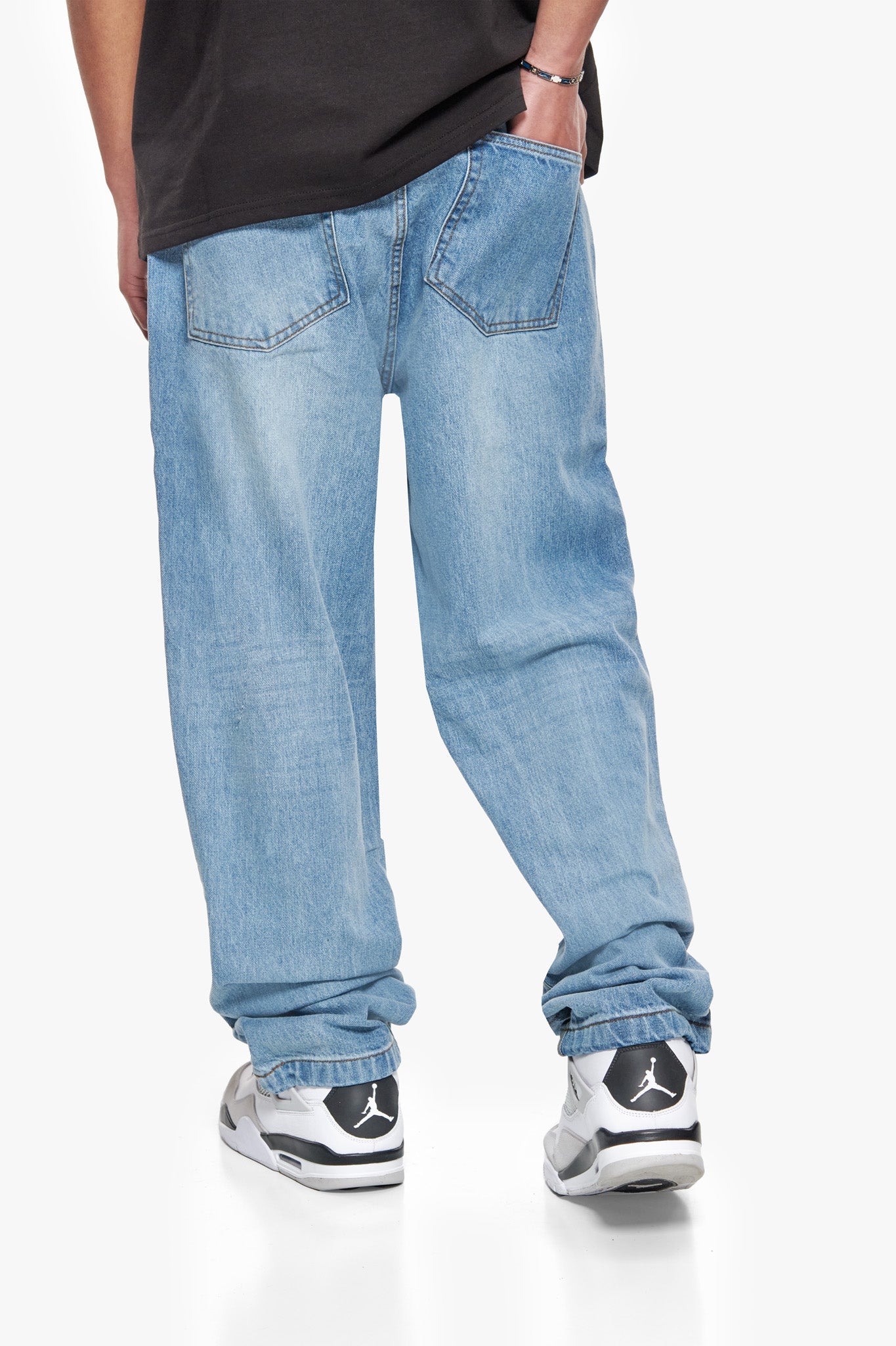 BAGGY JEANS MID BLUE