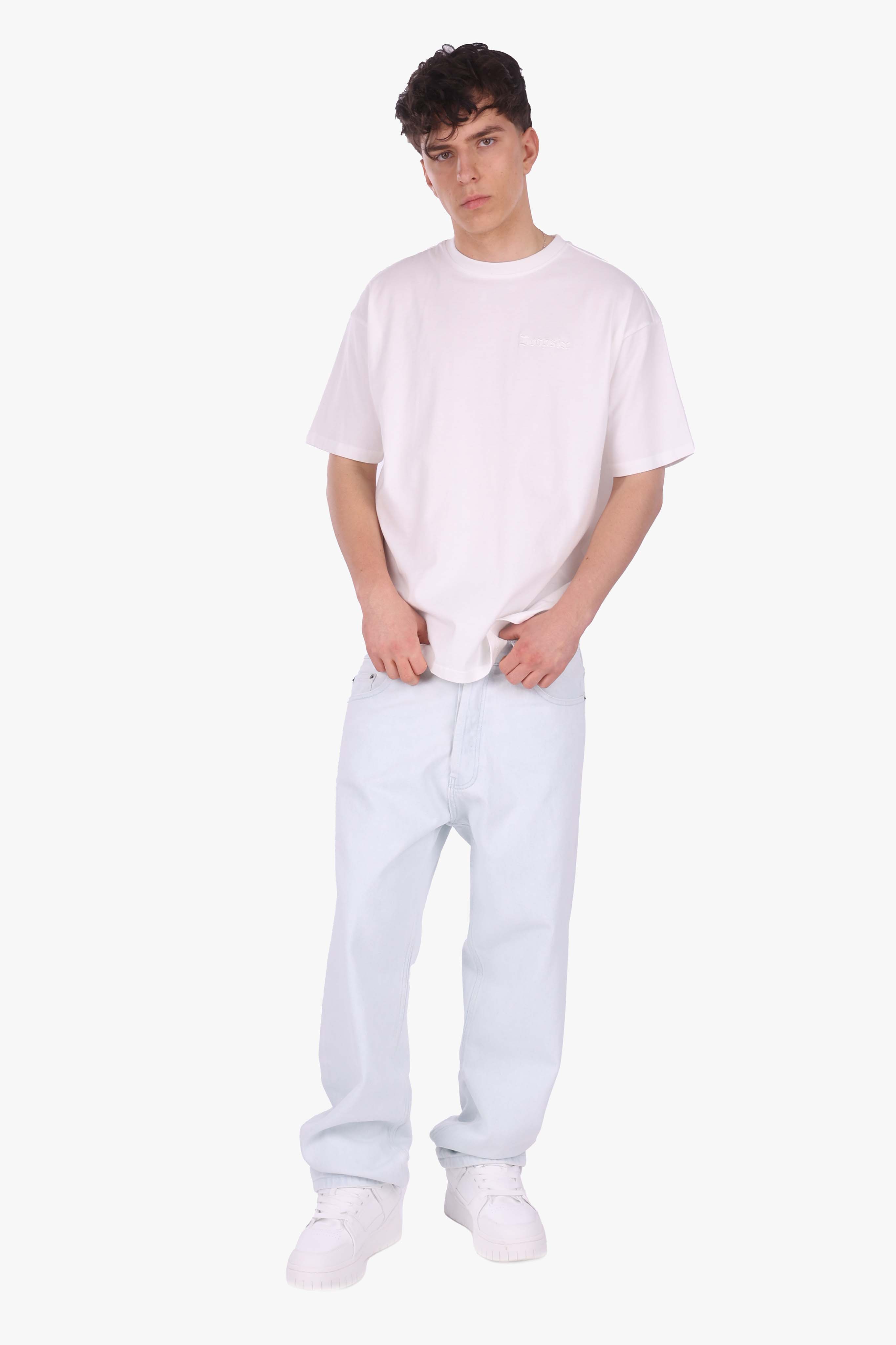 STRAIGHT FIT JEANS LIGHT BLUE