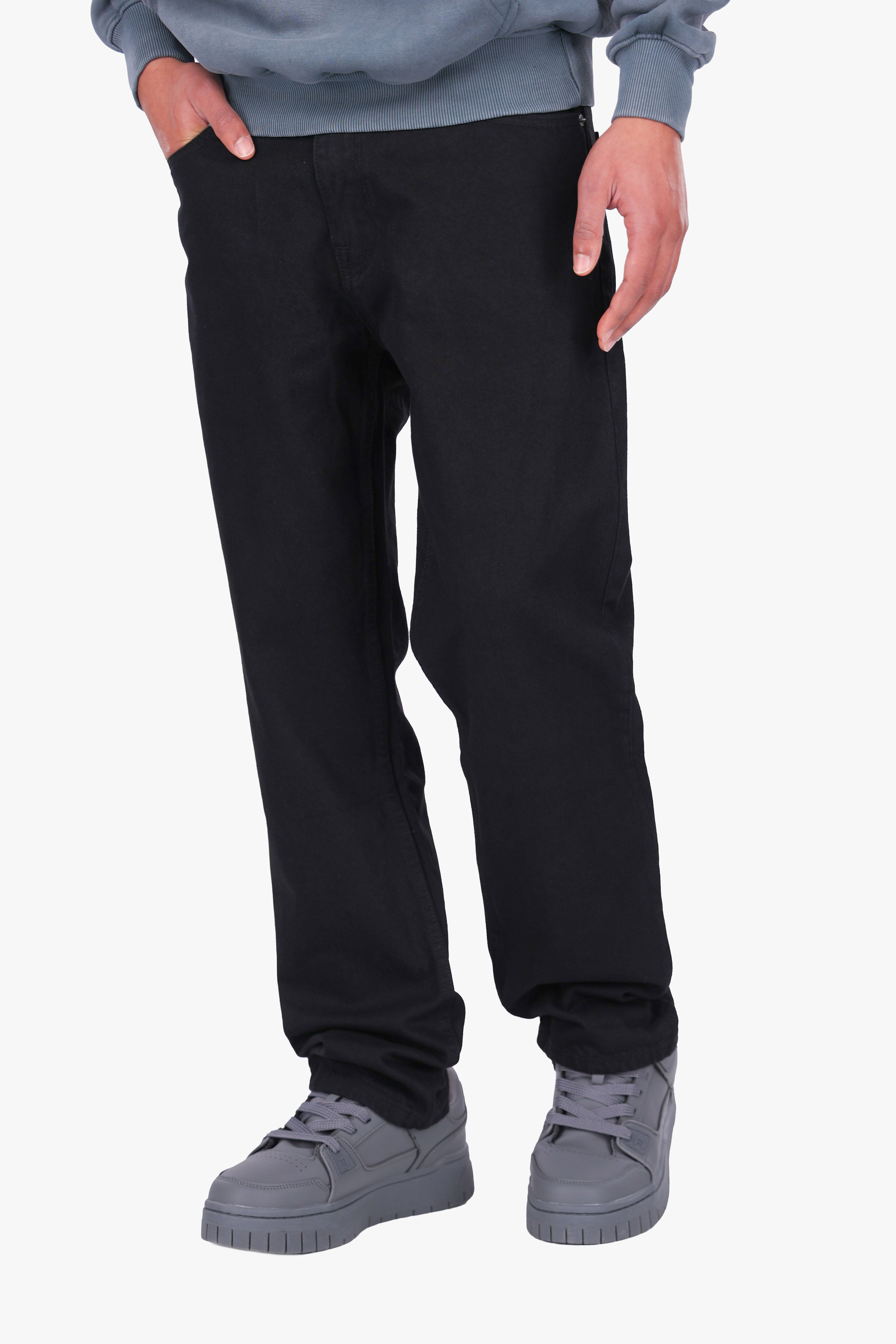 REGULAR FIT JEANS BLACK