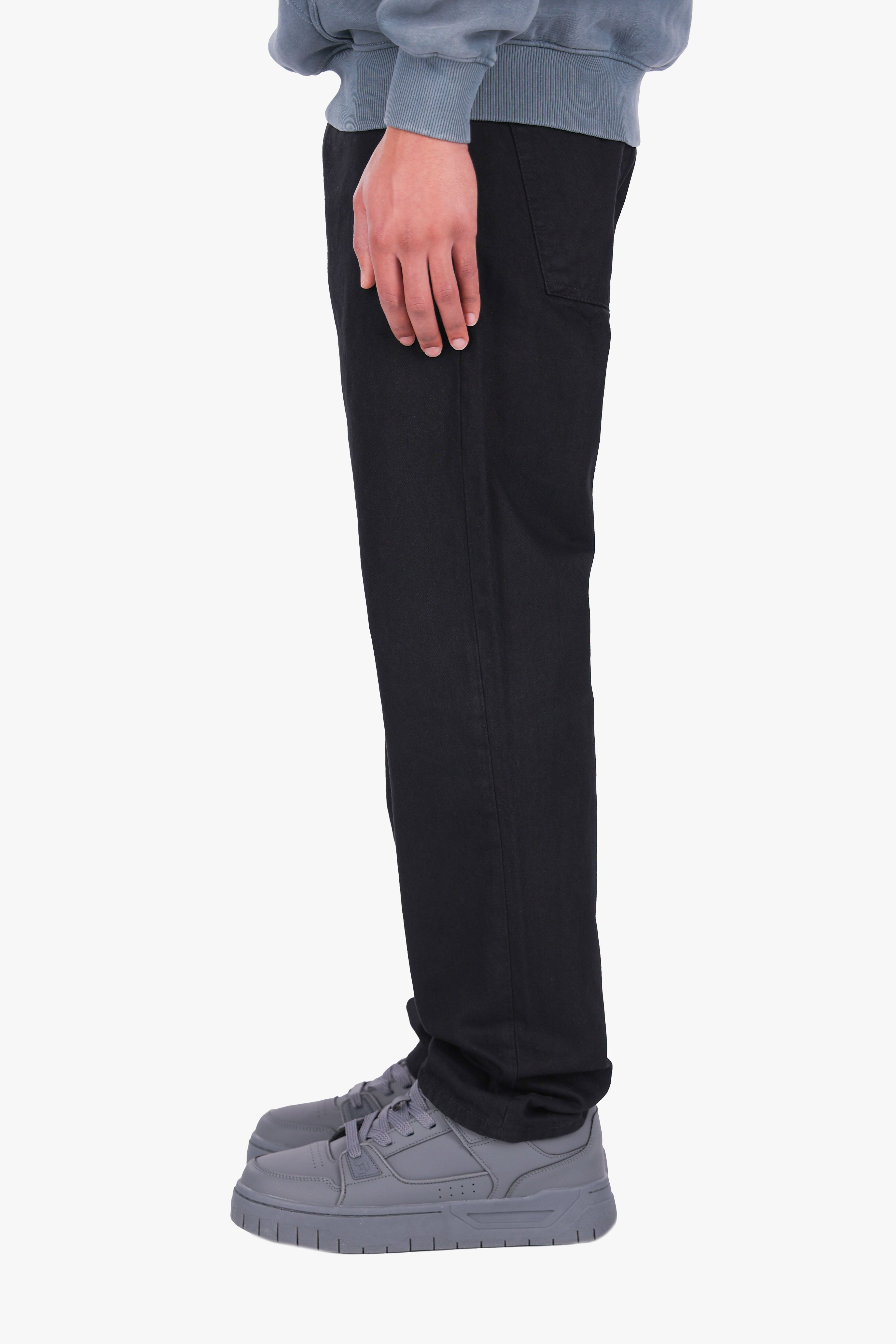 REGULAR FIT JEANS BLACK