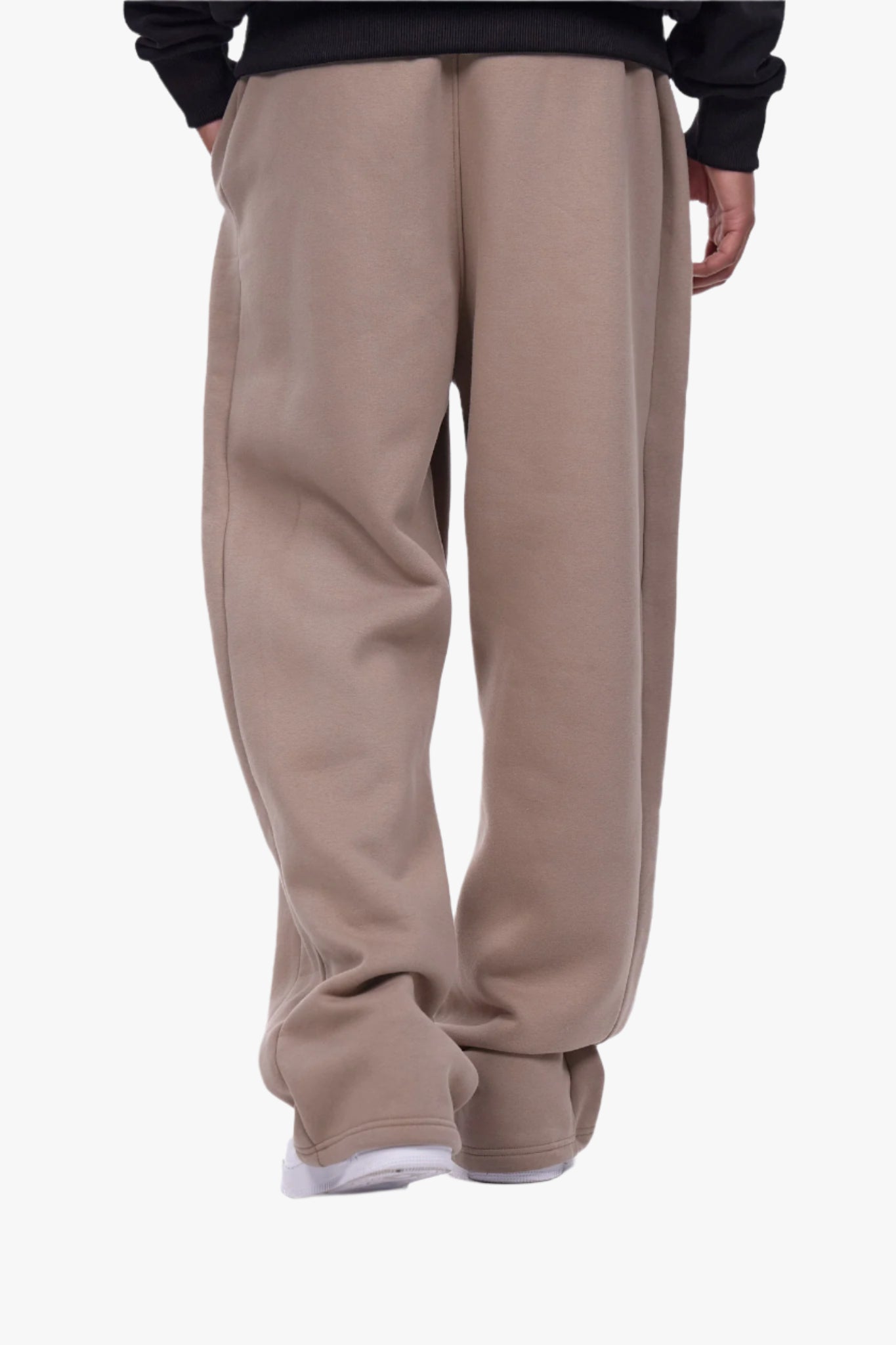 OPEN LEG JOGGER SILVER MINK