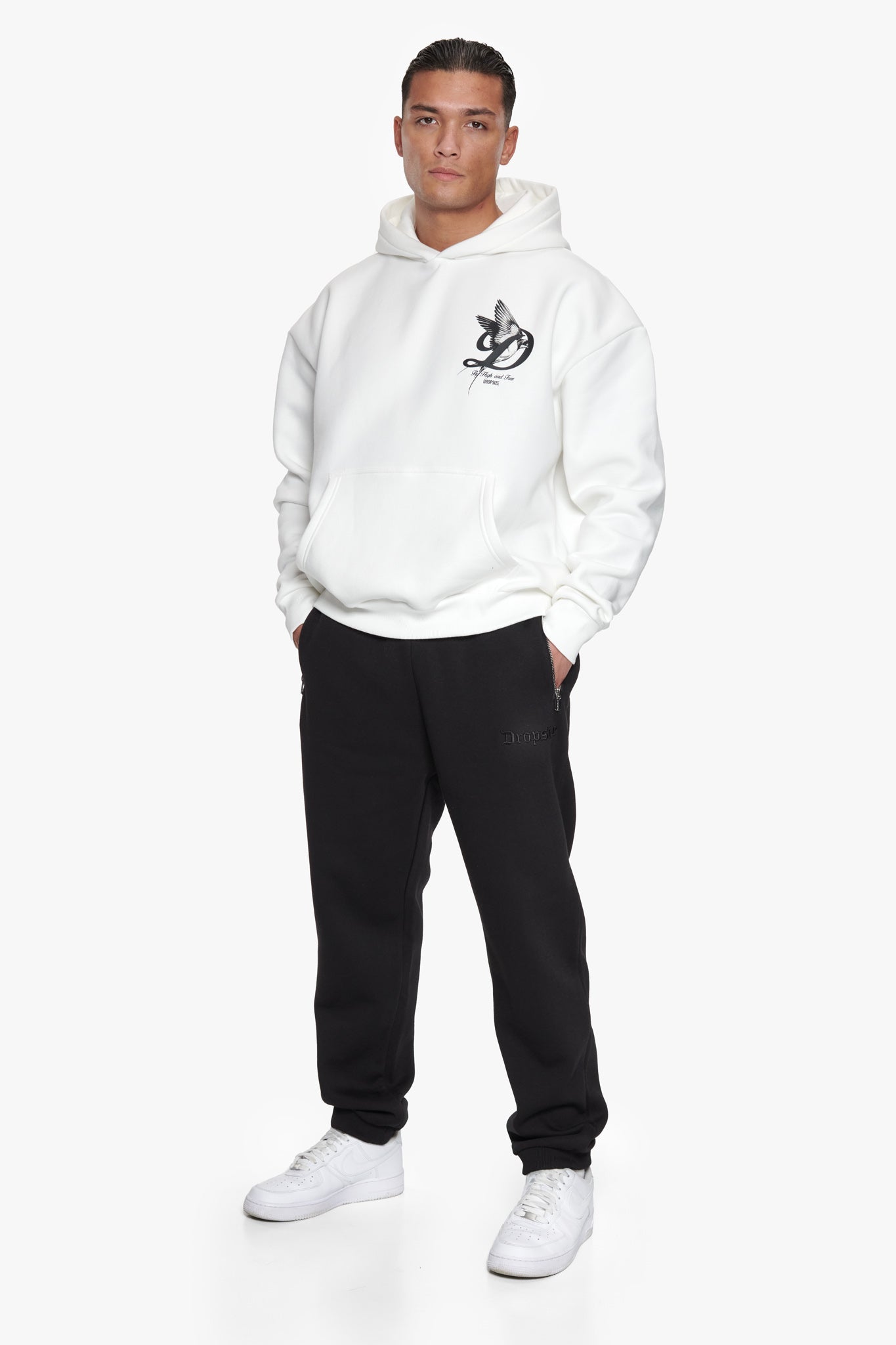 HEAVY NEXT GEN LOGO PRINT JOGGER BLACK