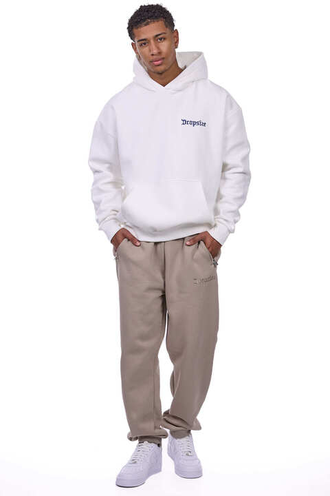 HEAVY NEXT GEN LOGO PRINT JOGGER SIMPLY TAUPE