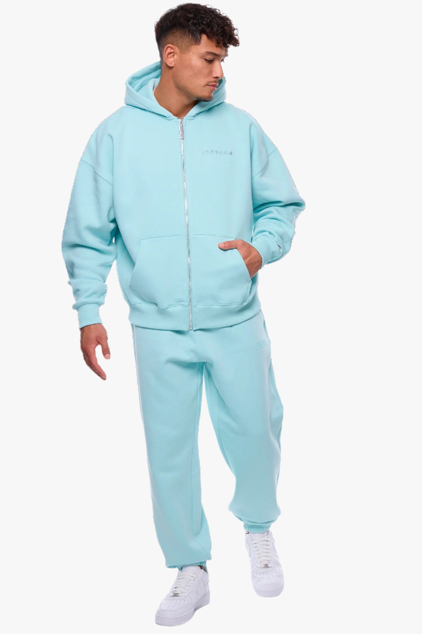 HEAVY LOOSE FIT JOGGER TURQUOISE