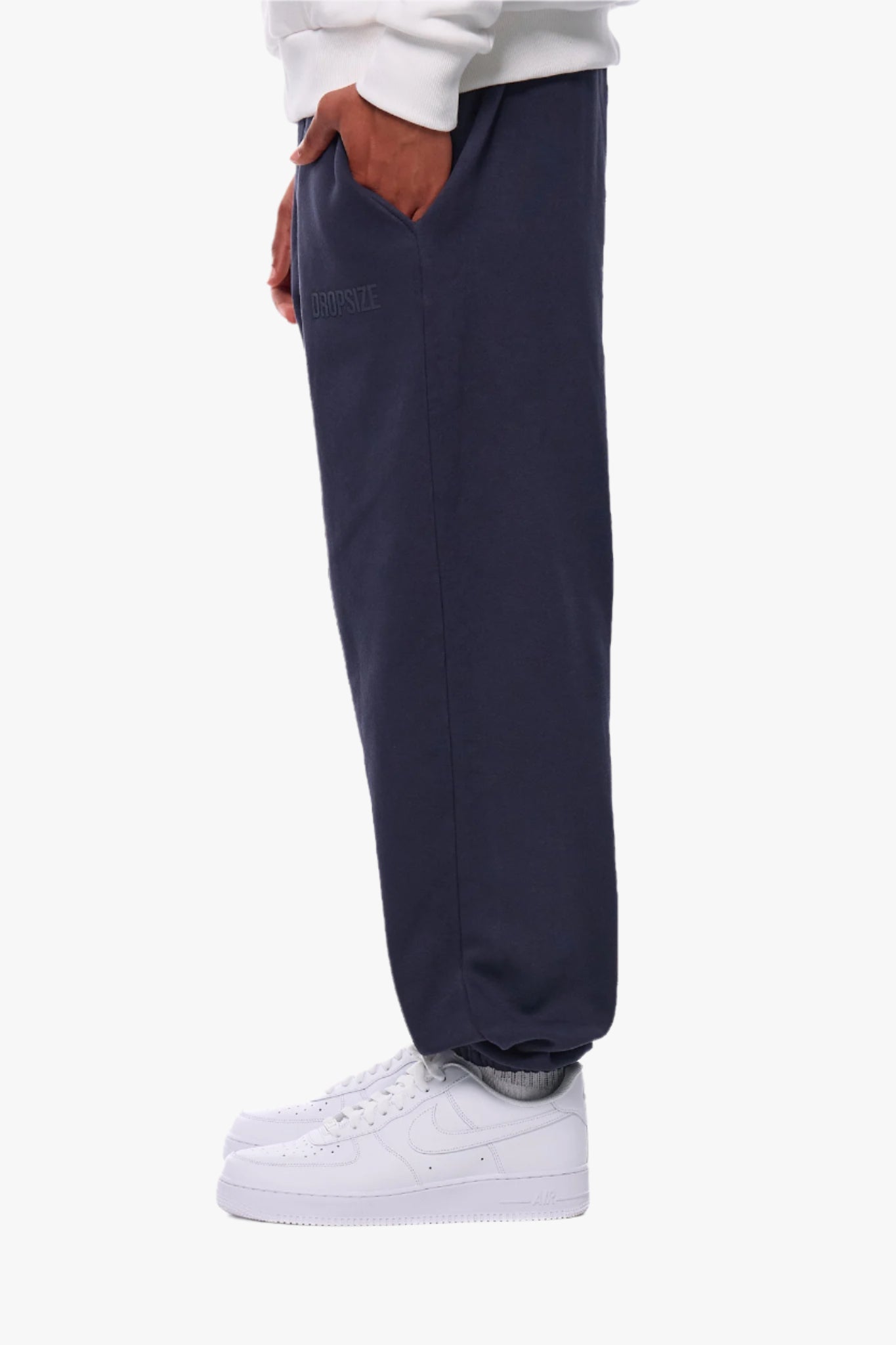 HEAVY LOOSE FIT JOGGER WASHED NAVY