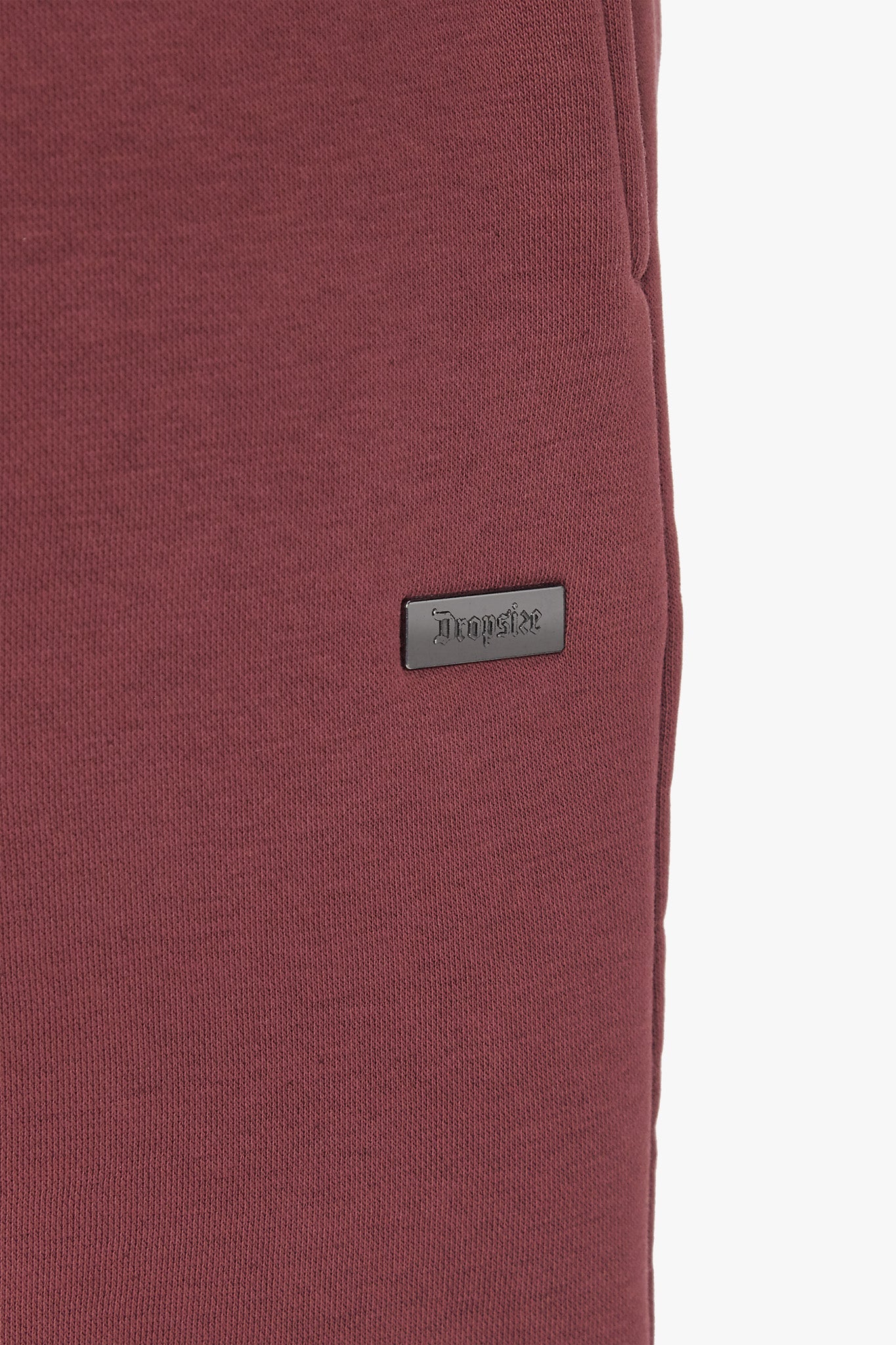 METAL PATCH JOGGER BURGUNDY
