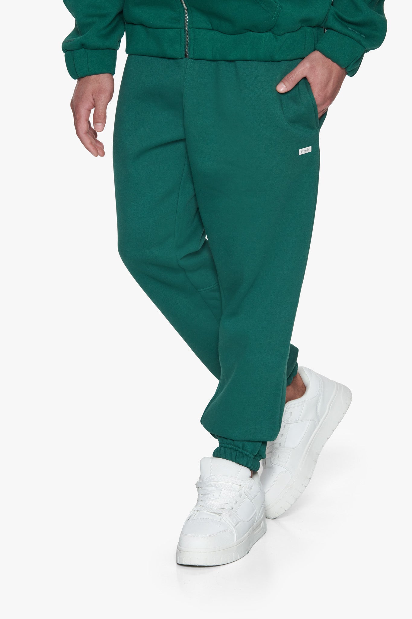 METAL PATCH JOGGER GREEN