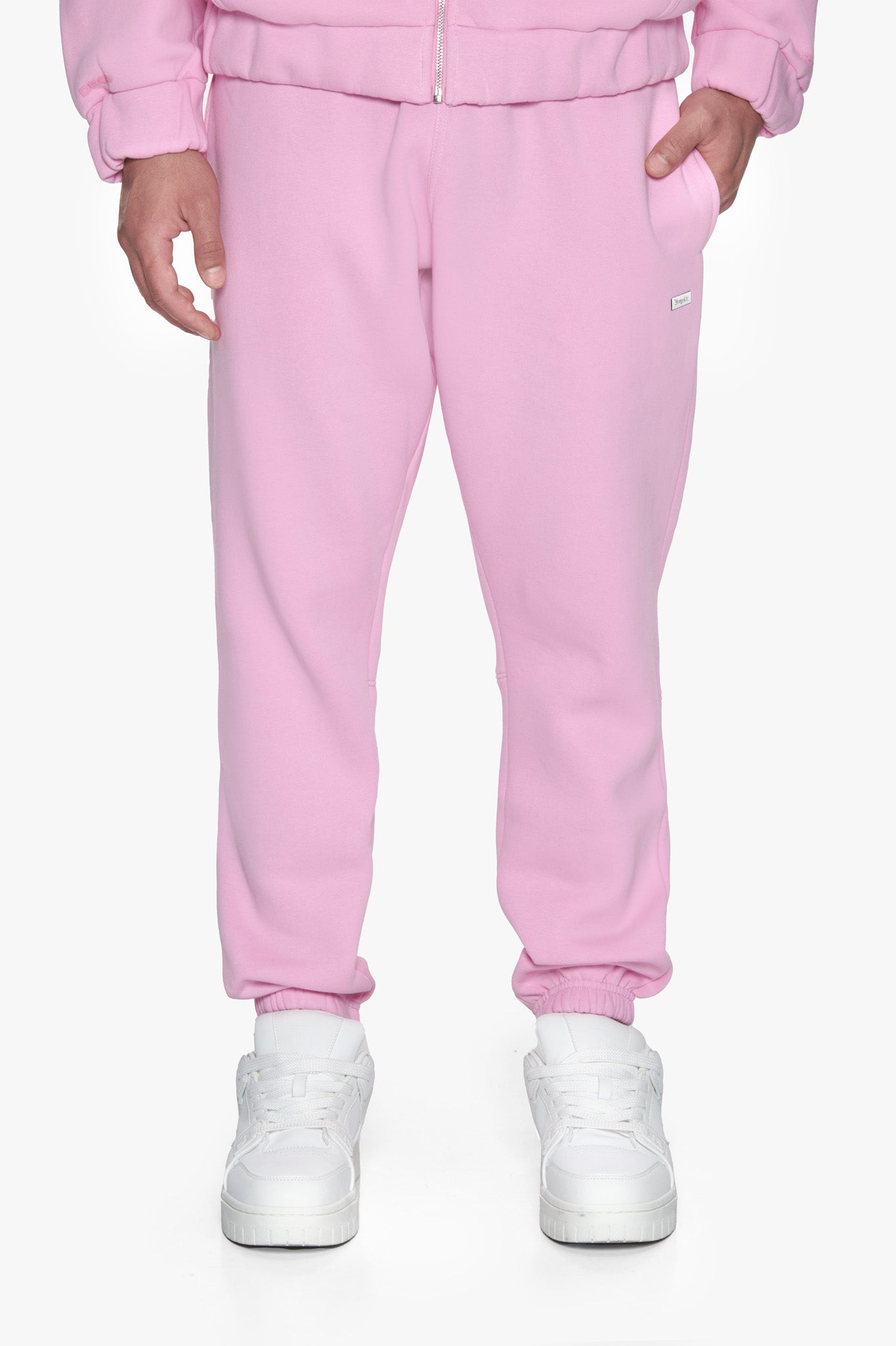 METAL PATCH JOGGER PINK