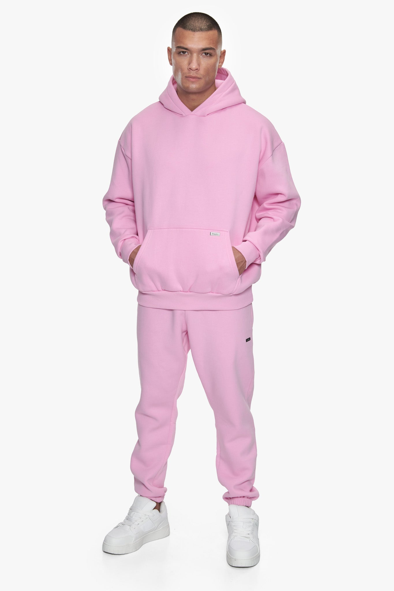 METAL PATCH JOGGER PINK