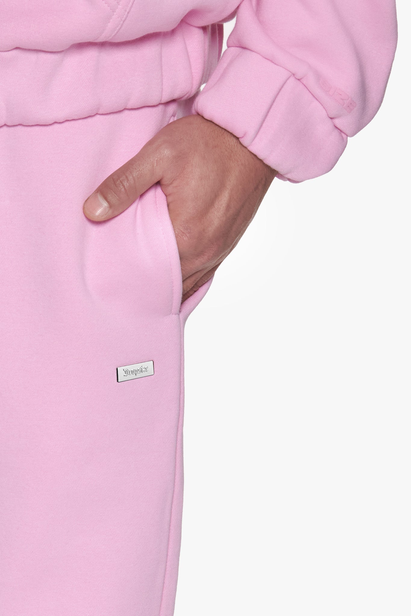 METAL PATCH JOGGER PINK