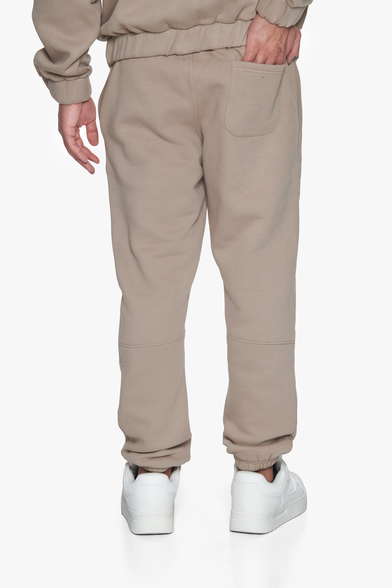 METAL PATCH JOGGER SIMPLY TAUPE