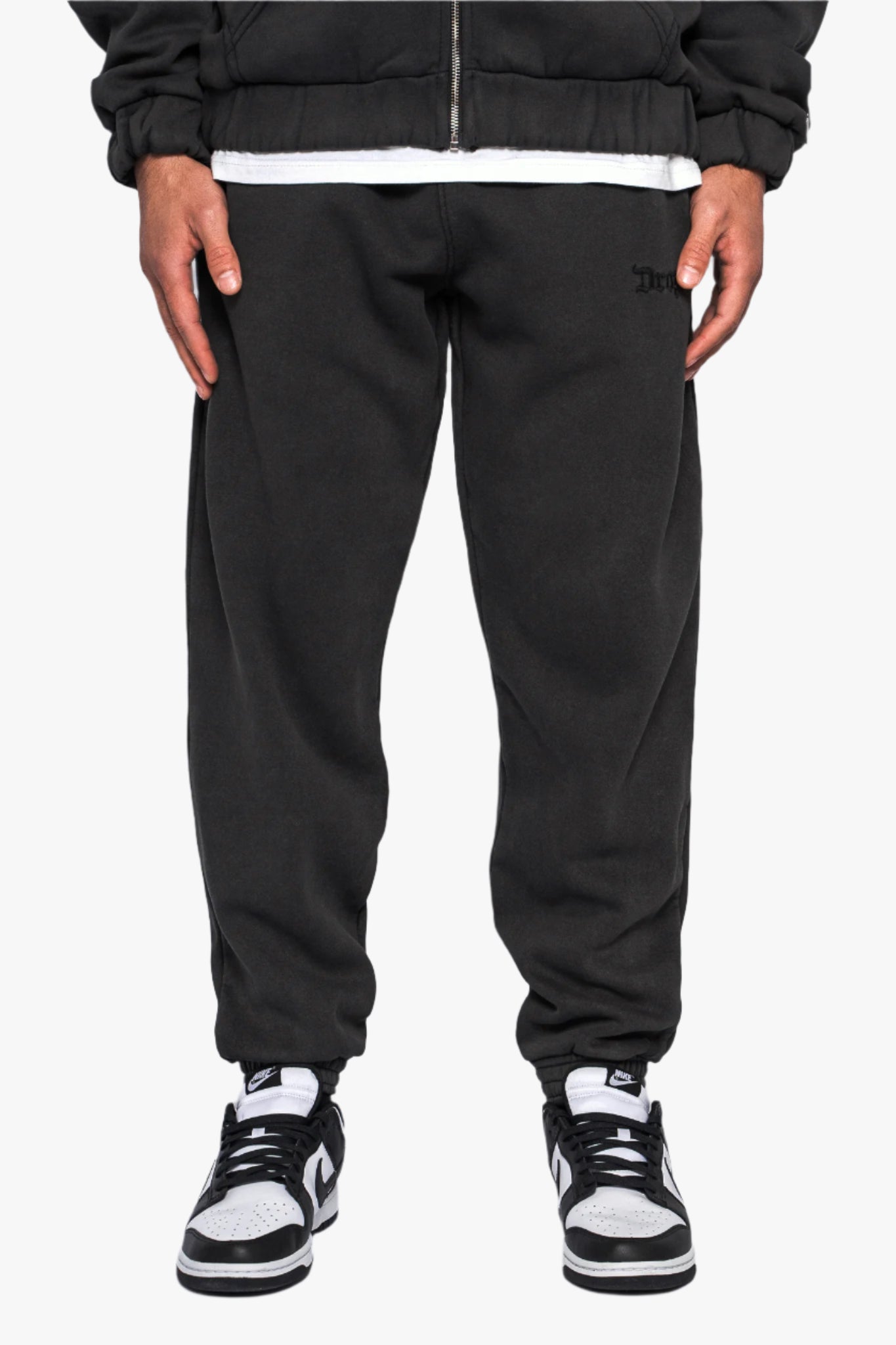 EMBO V2 JOGGER ACID WASHED BLACK