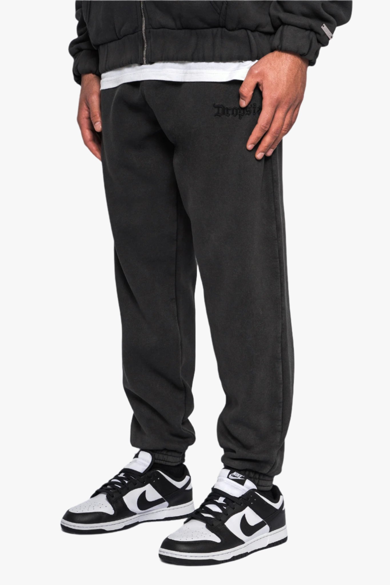 EMBO V2 JOGGER ACID WASHED BLACK