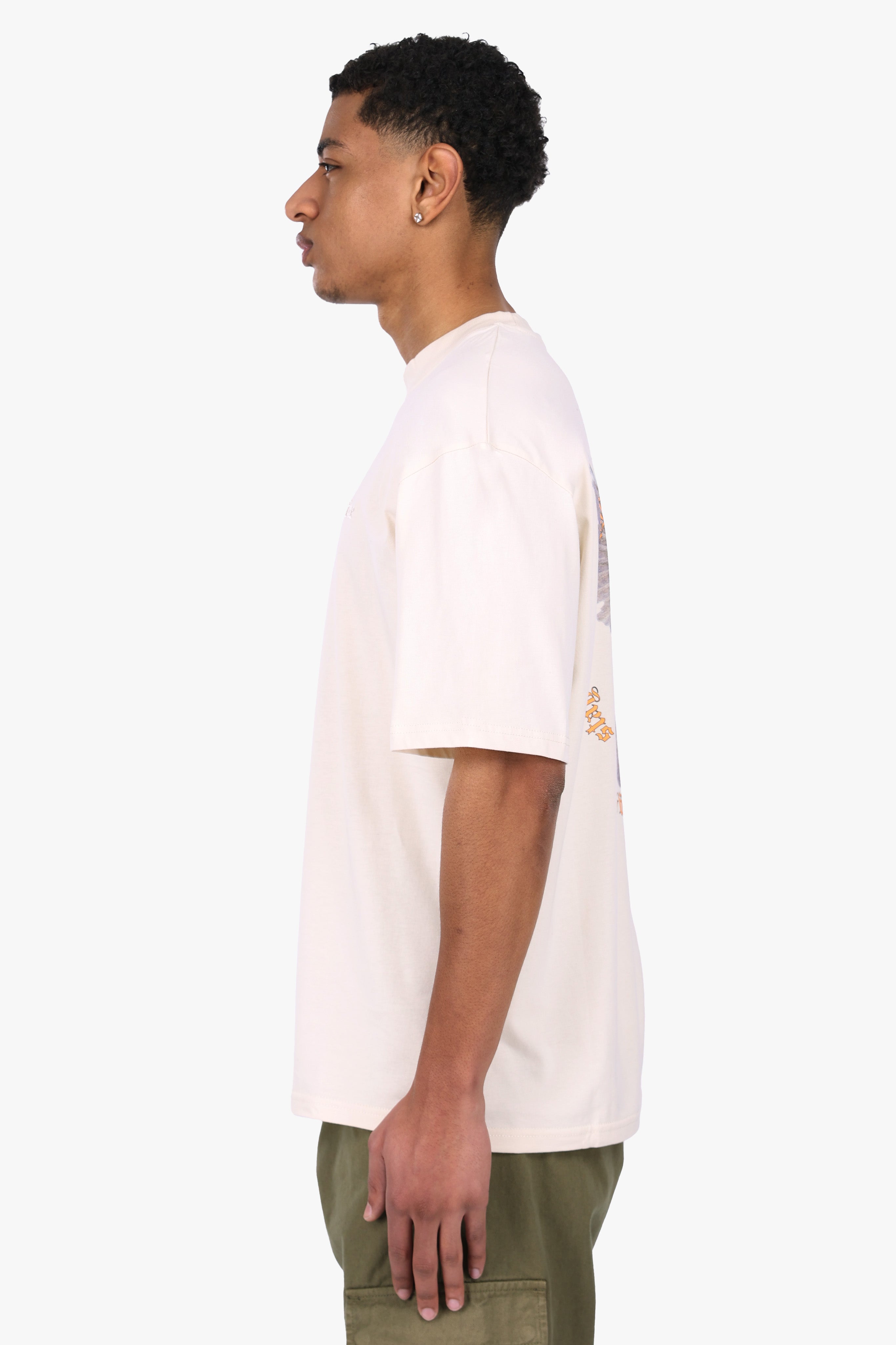 HEAVY OVERSIZE WHITE DOVE 2.0 T-SHIRT COCONUT MILK