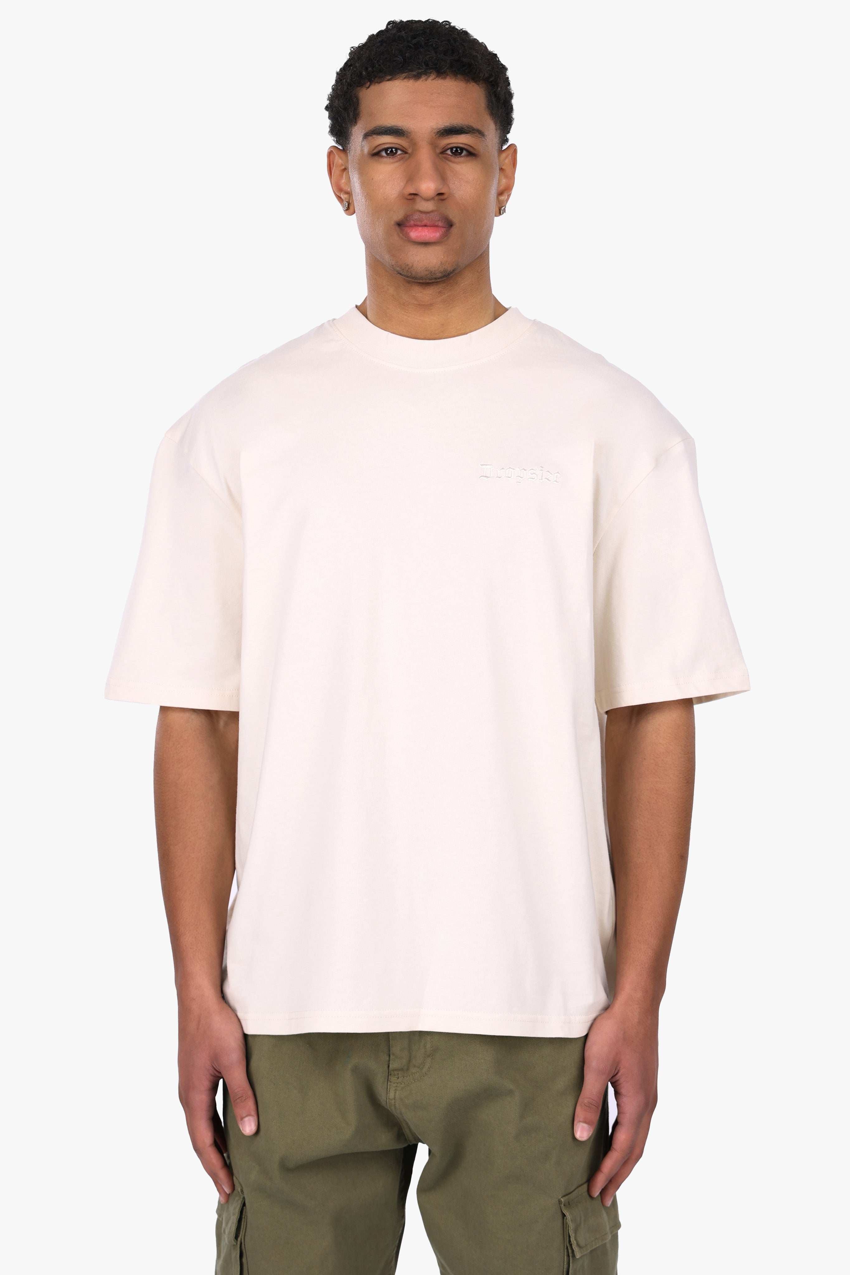 HEAVY OVERSIZE WHITE DOVE 2.0 T-SHIRT COCONUT MILK