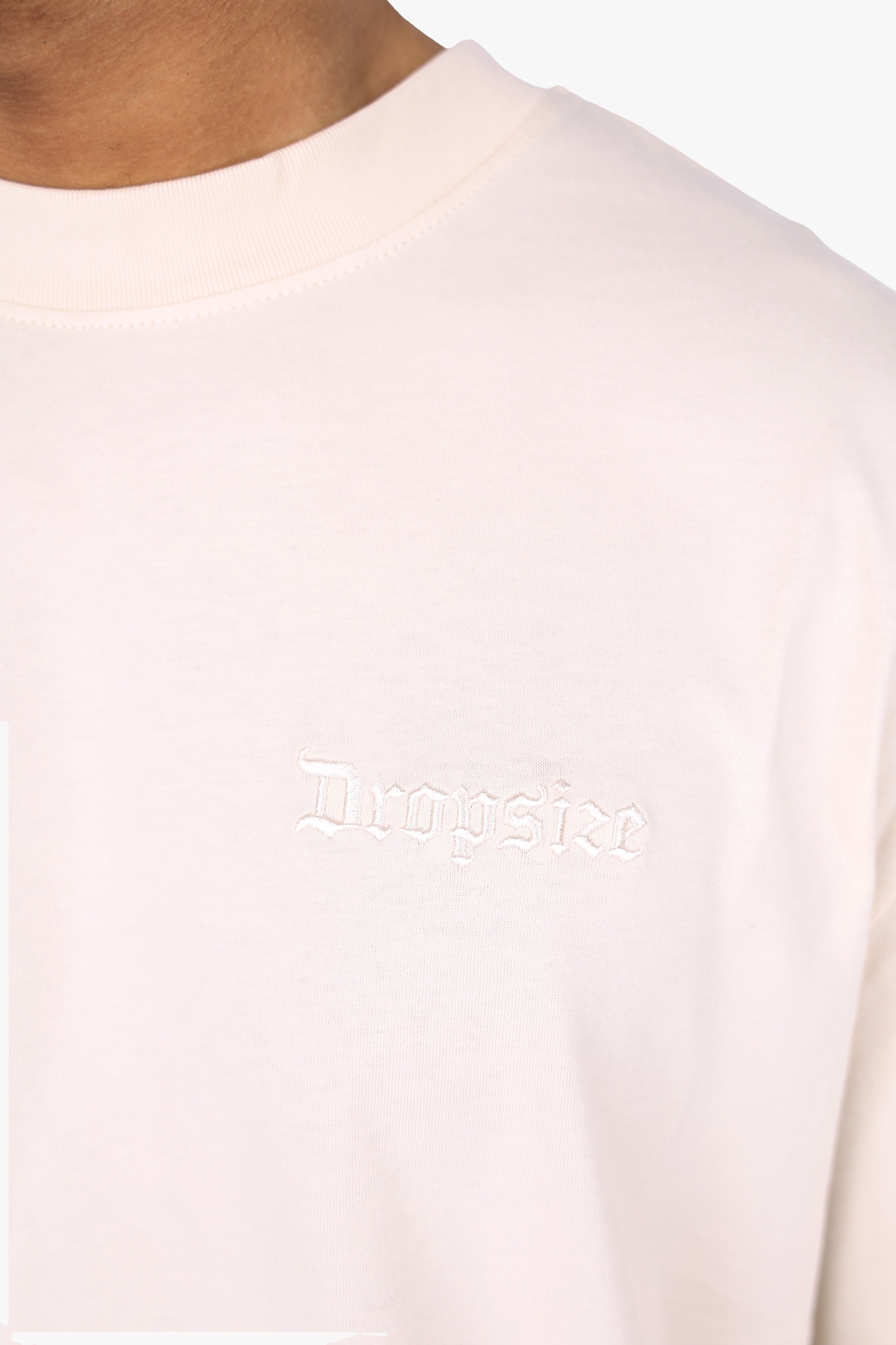 HEAVY OVERSIZE WHITE DOVE 2.0 T-SHIRT COCONUT MILK