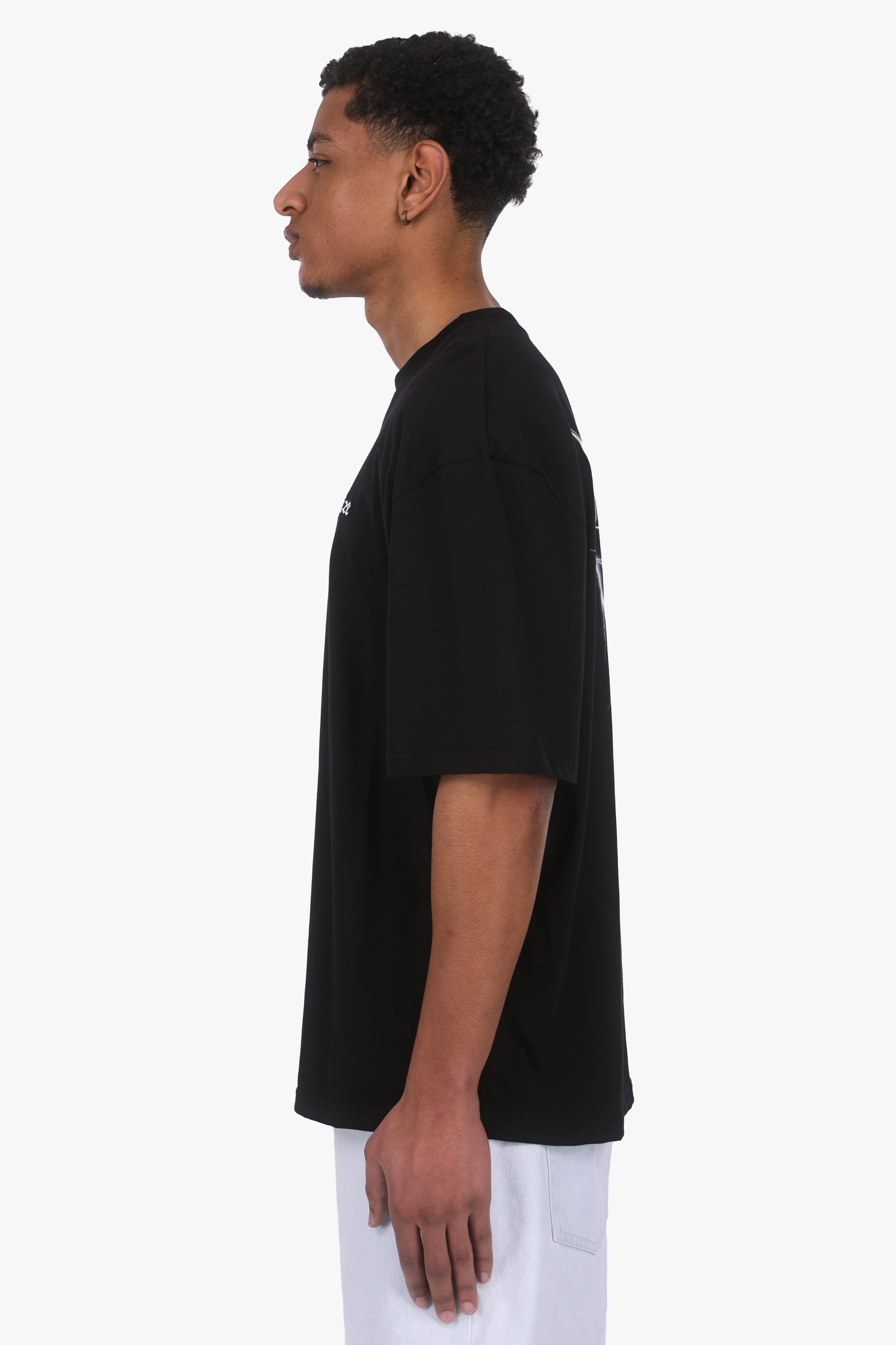 HEAVY OVERSIZED LIMITLESS T-SHIRT BLACK